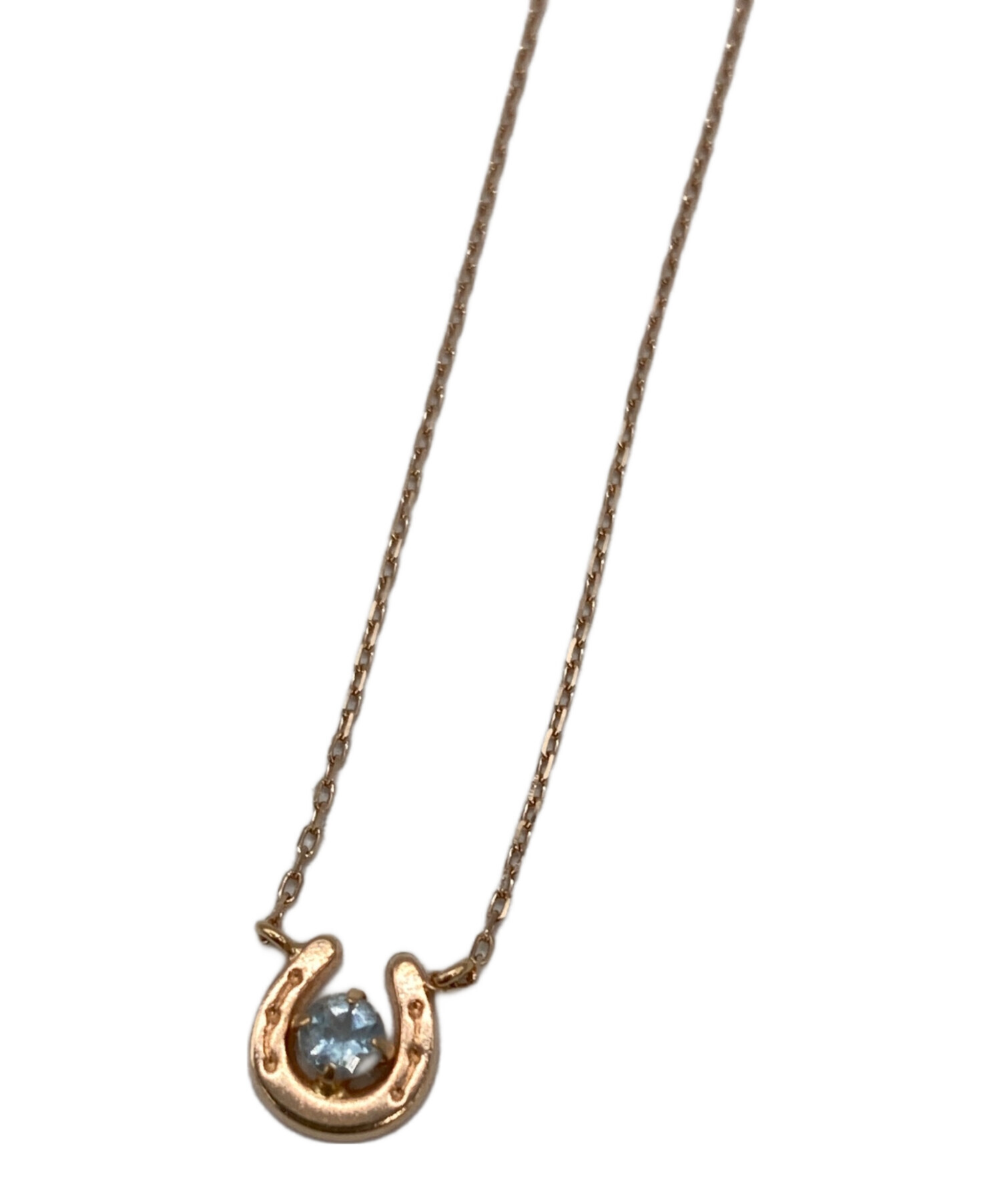 中古・古着通販】BLOOM (ブルーム) ネックレス ピンク×ゴールド 