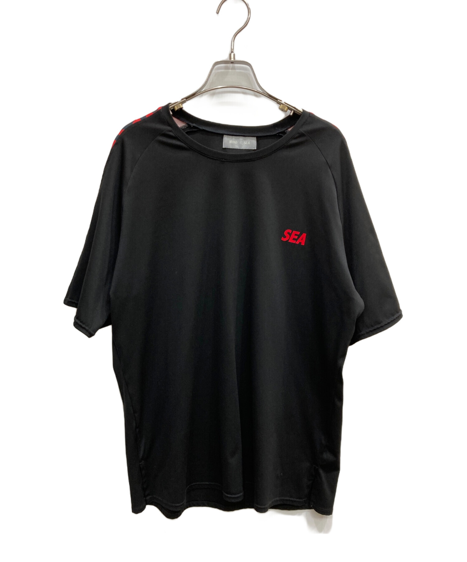 中古・古着通販】WIND AND SEA (ウィンダンシー) ロゴプリントTシャツ 