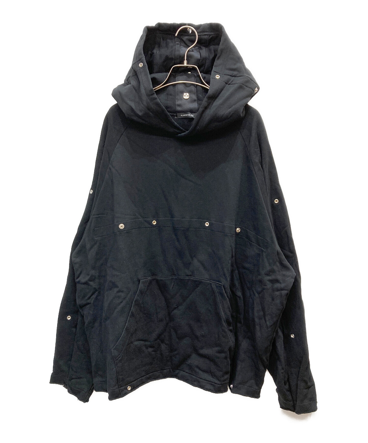 中古・古着通販】ALMOSTBLACK (オールモストブラック) DOT BUTTON 