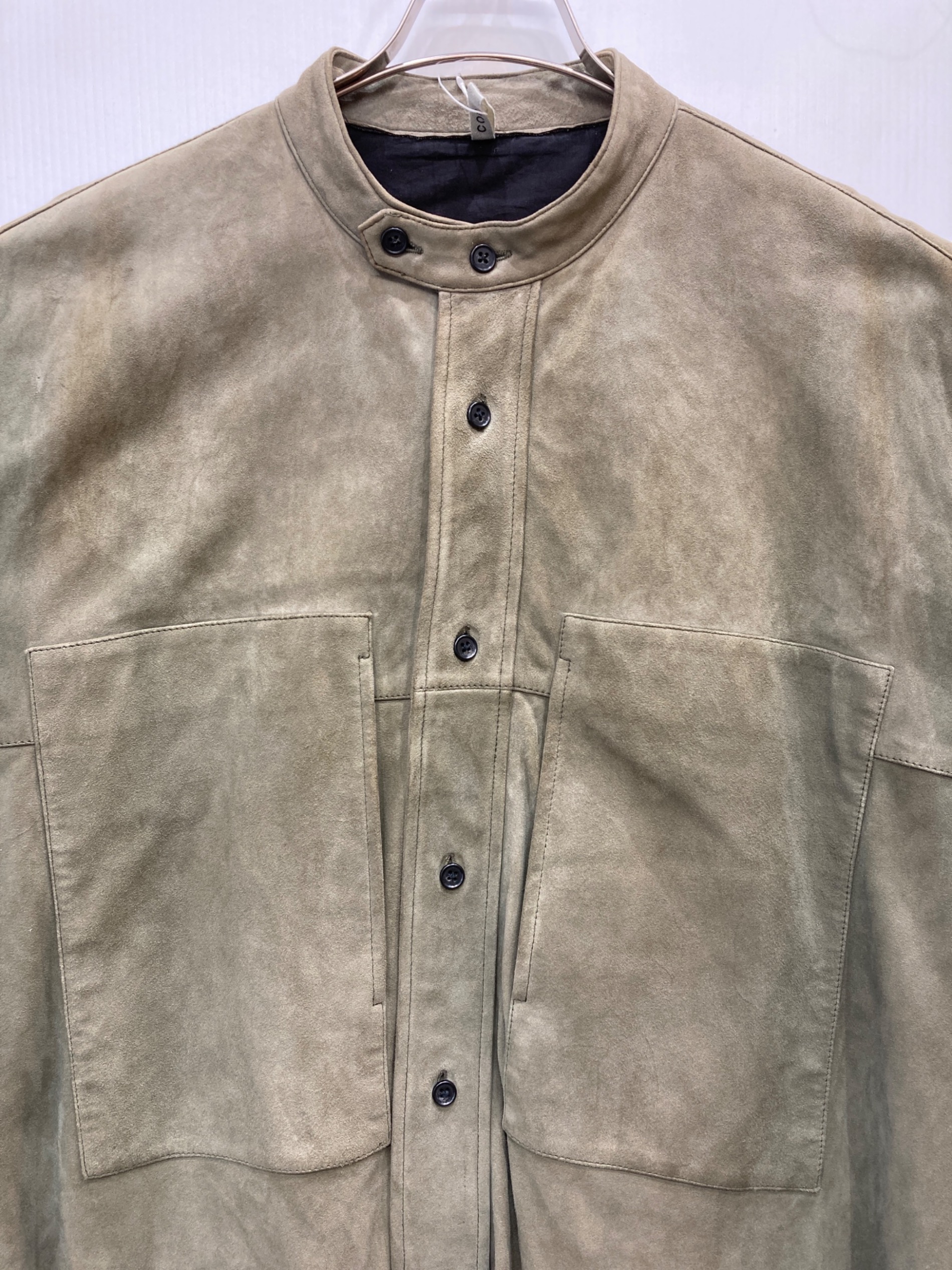 中古・古着通販】CCU (シーシーユー) スタンドカラースエード