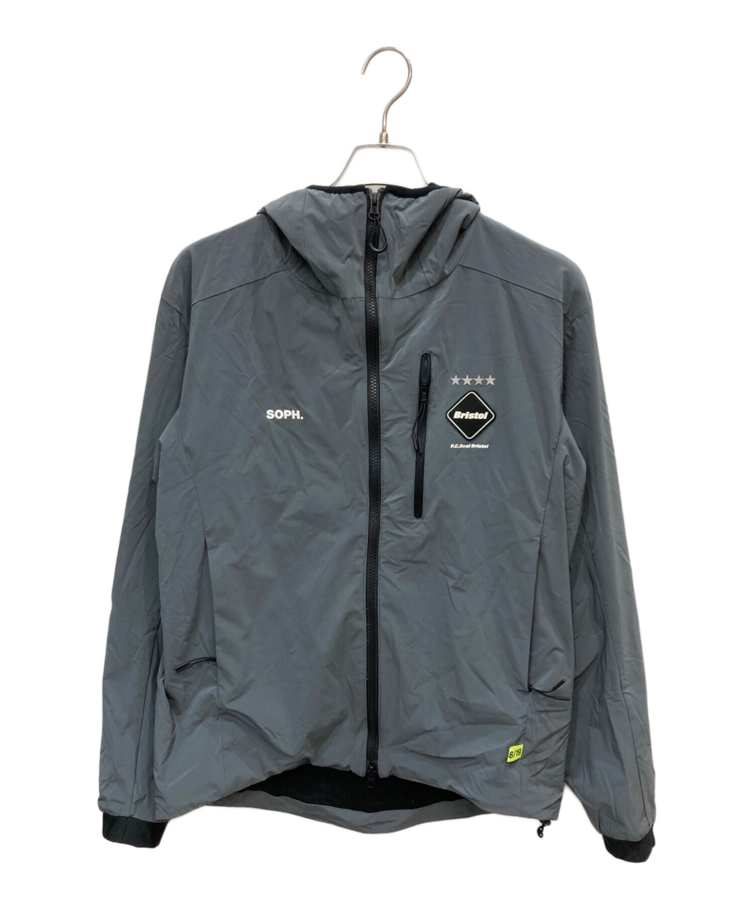 Bristol F.C.R.B. ウィンドブレーカー M エフシーレアルブリストル ウィンドブレーカー グレー Mサイズ FCRB