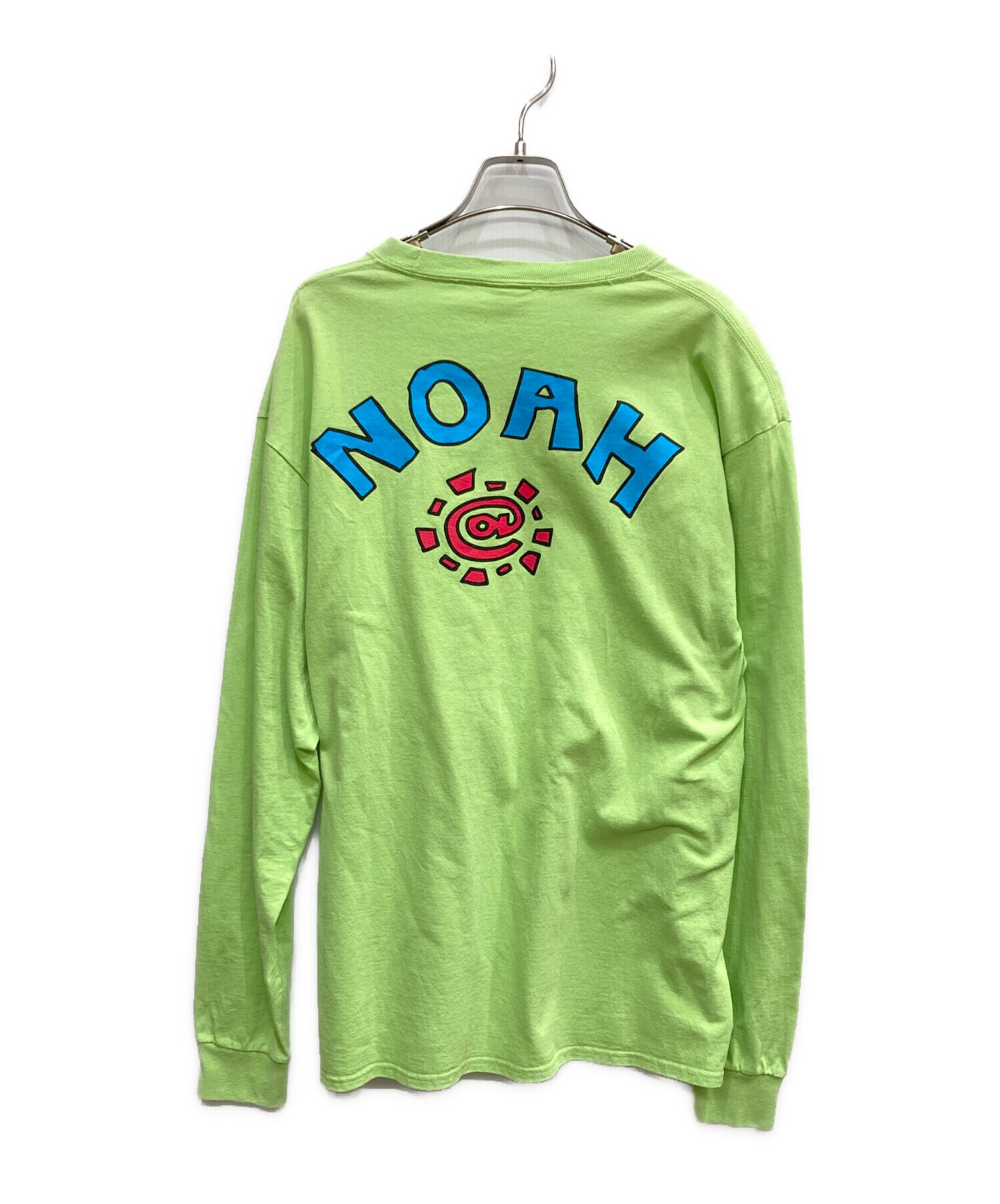 中古・古着通販】Noah (ノア) プリントカットソー 黄緑 サイズ:L 