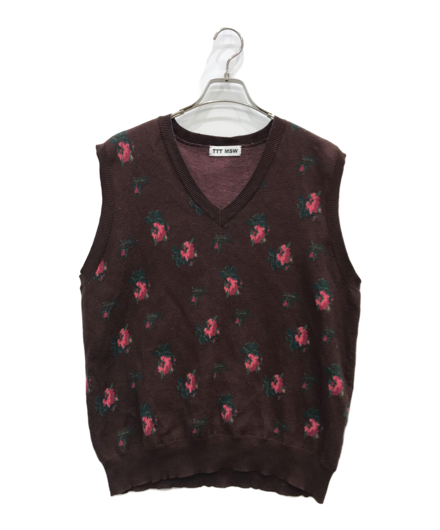 TTT MSW(ティーモダンストリートウエア) knit Camo 23SS「Flower 