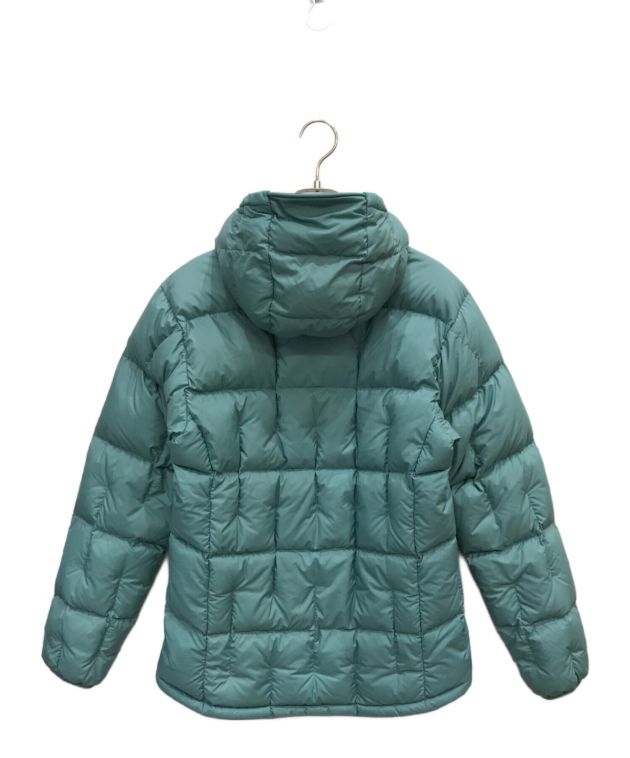【訳あり】モンベル　ネージュダウンパーカ M　ブルーグリーン スタッフバッグなし 中古・古着通販】mont-bell (モンベル) ネージュダウンパーカ