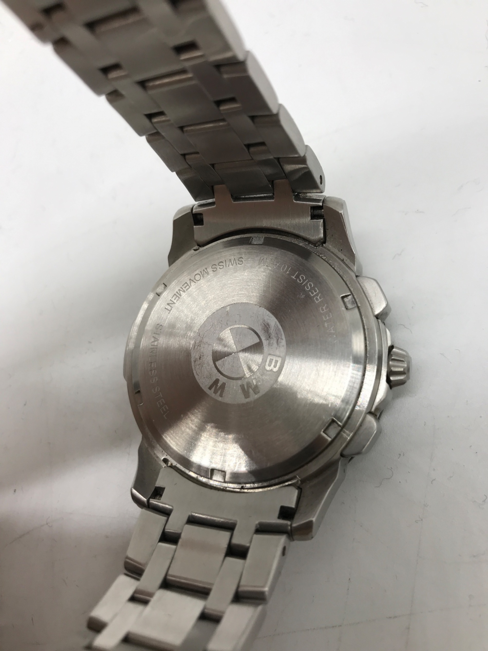 BMW　腕時計　クロノグラフ　未使用品 訳アリ　（267） 中古・古着通販】BMW (ビーエムダブリュー) クロノグラフ