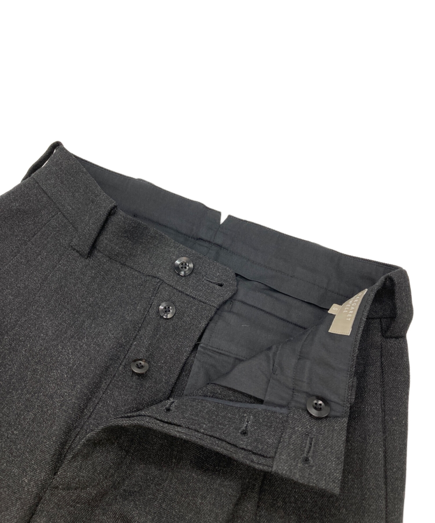 中古・古着通販】MARGARET HOWELL (マーガレットハウエル) 2タック