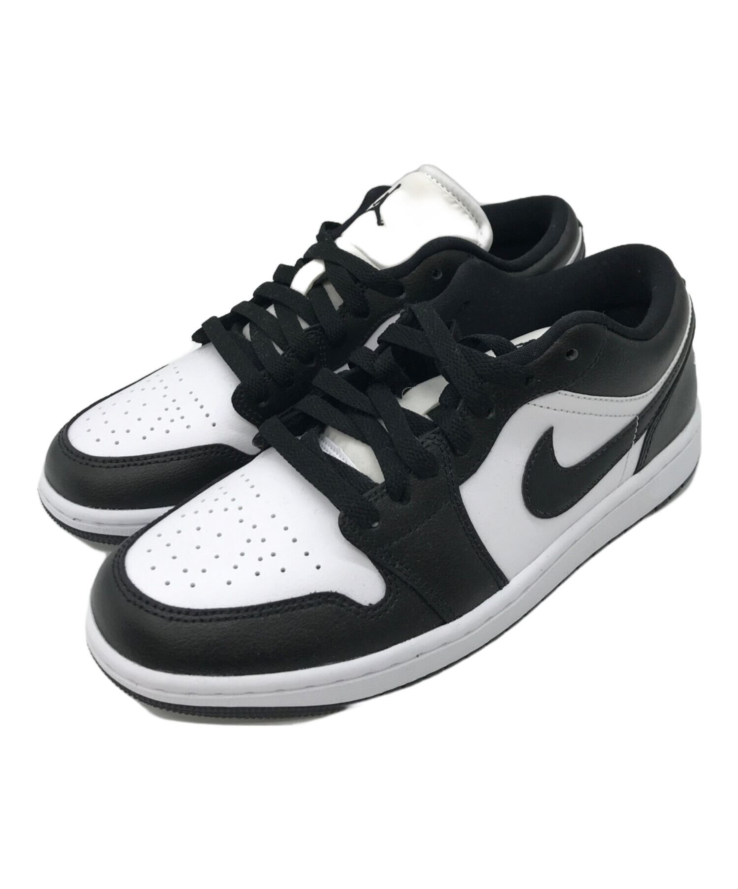 Nike Air Jordan 1 Low ブラックUS12 30cm 未使用品 中古・古着通販】NIKE (ナイキ) Air Jordan 1 Low ブラック×ホワイト