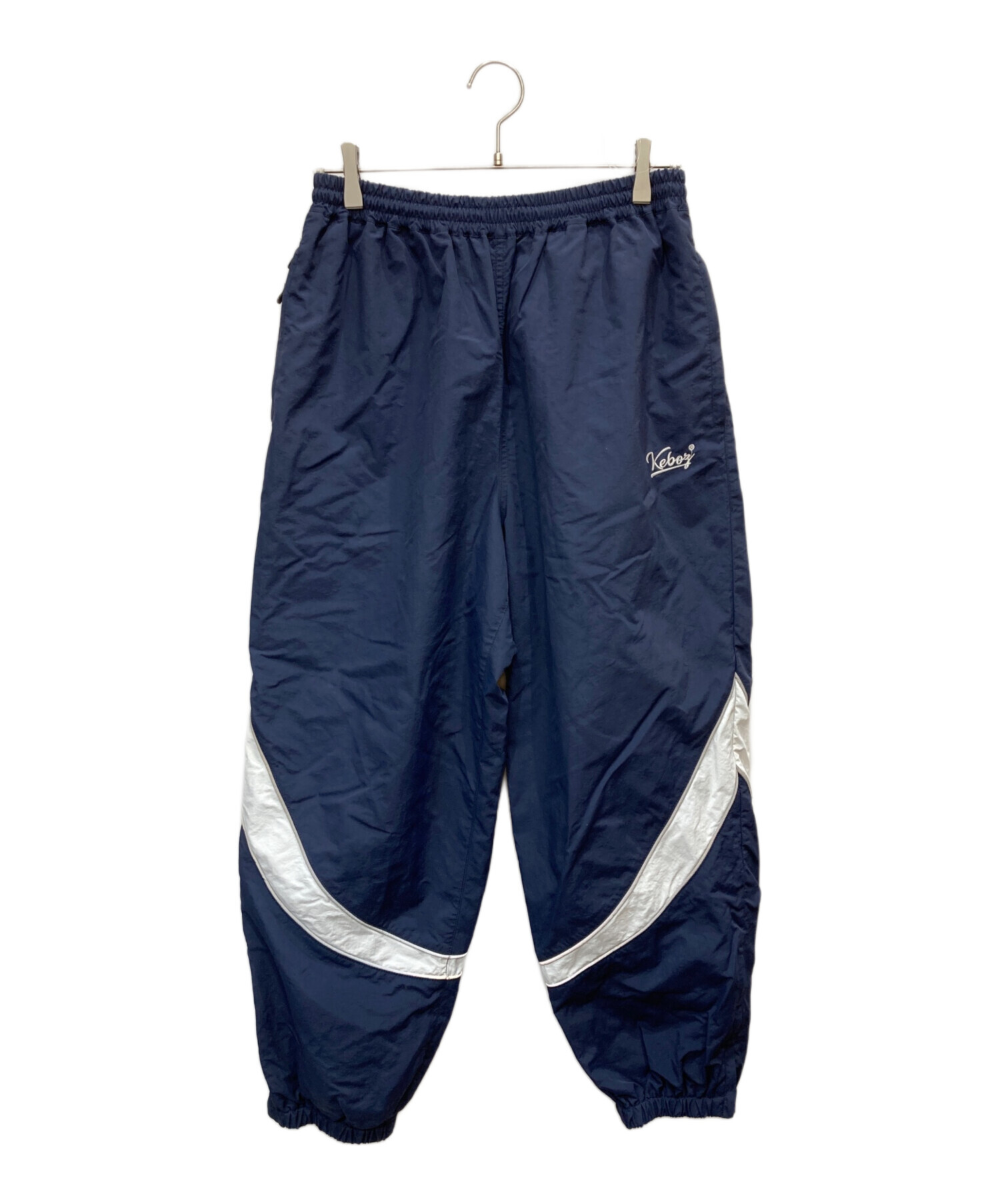 中古・古着通販】KEBOZ (ケボズ) ナイロンパンツ ネイビー サイズ:L