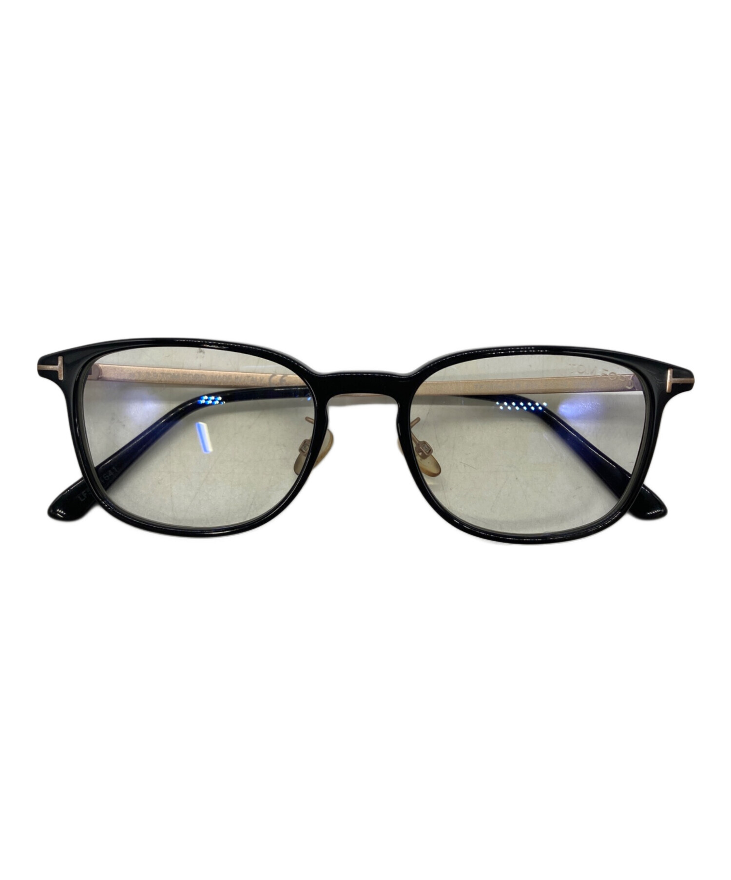中古・古着通販】TOM FORD (トムフォード) 眼鏡 ブラック サイズ:52