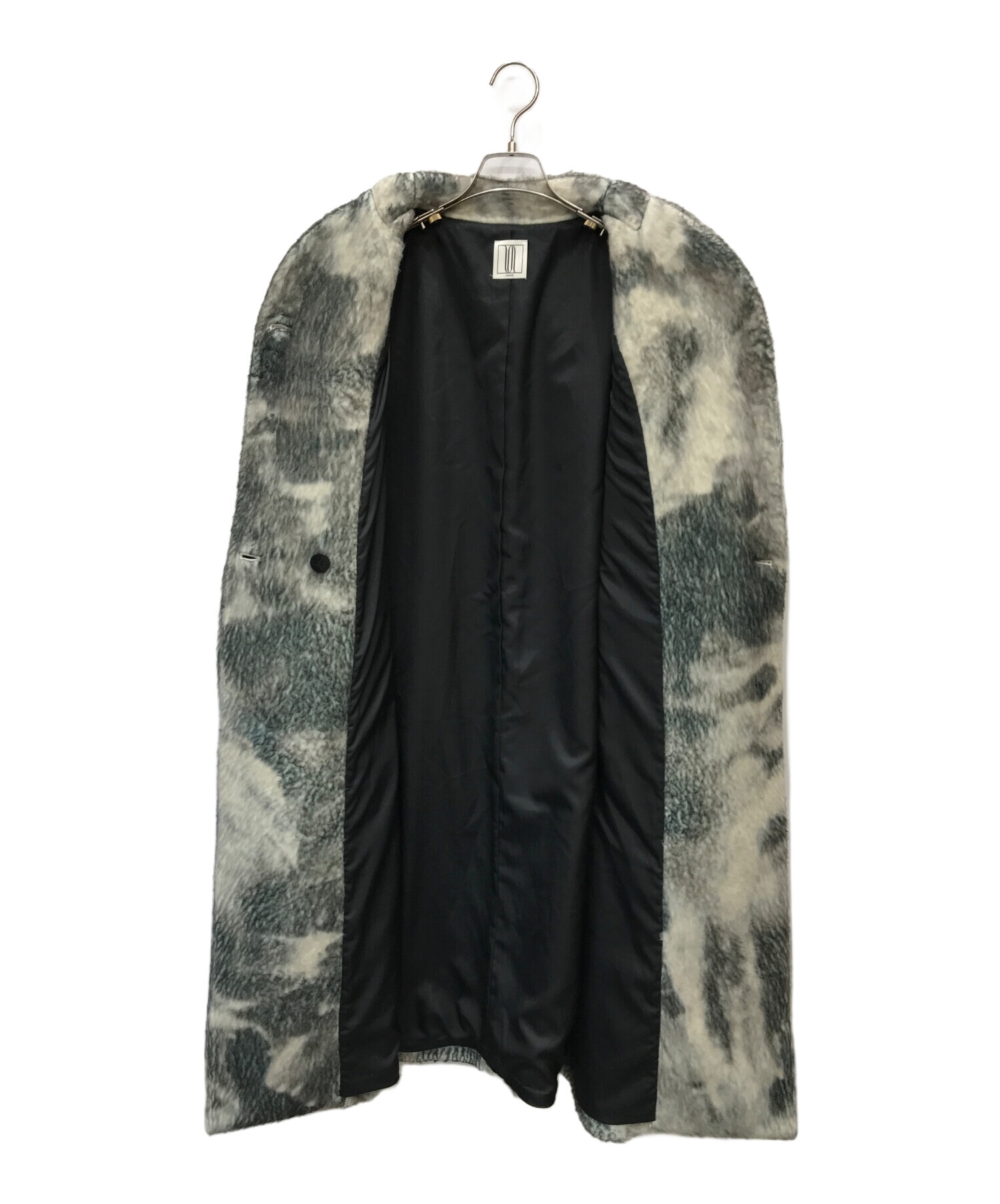 中古・古着通販】Ameri (アメリ) UND TEXTURE ART FLOWER SHAGGY COAT