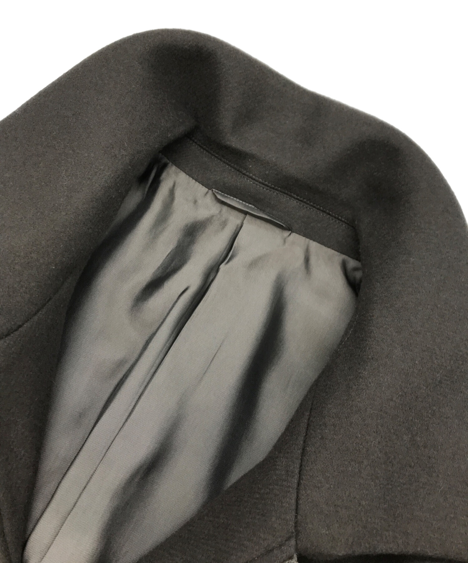 PUBLIC TOKYO メルトンショートジップブルゾン サイズ2 ブラウン