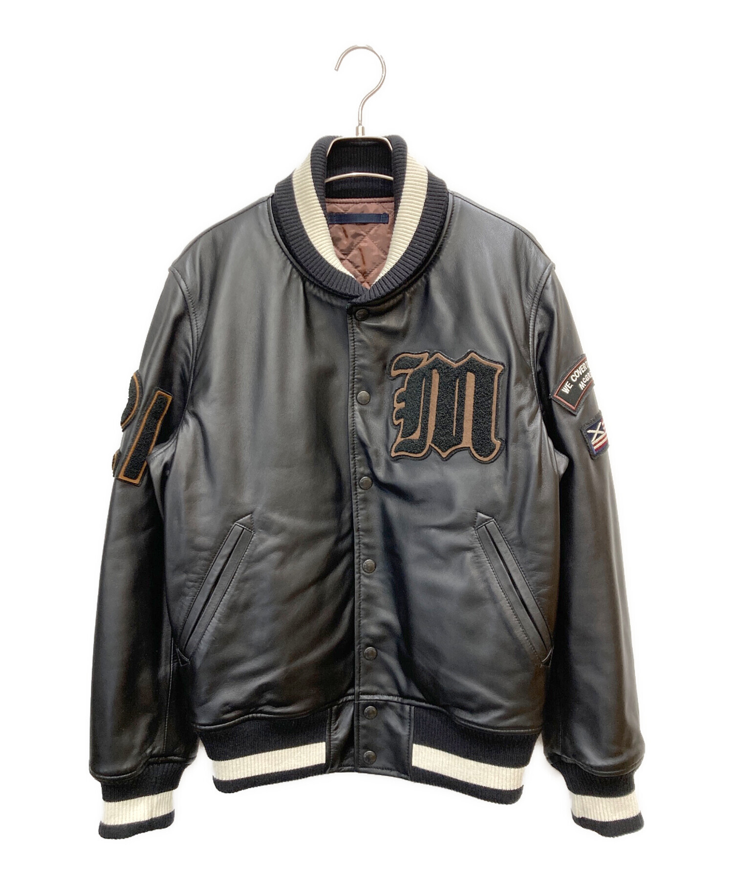 中古・古着通販】McGREGOR (マックレガー) レザースタジャン ブラック 