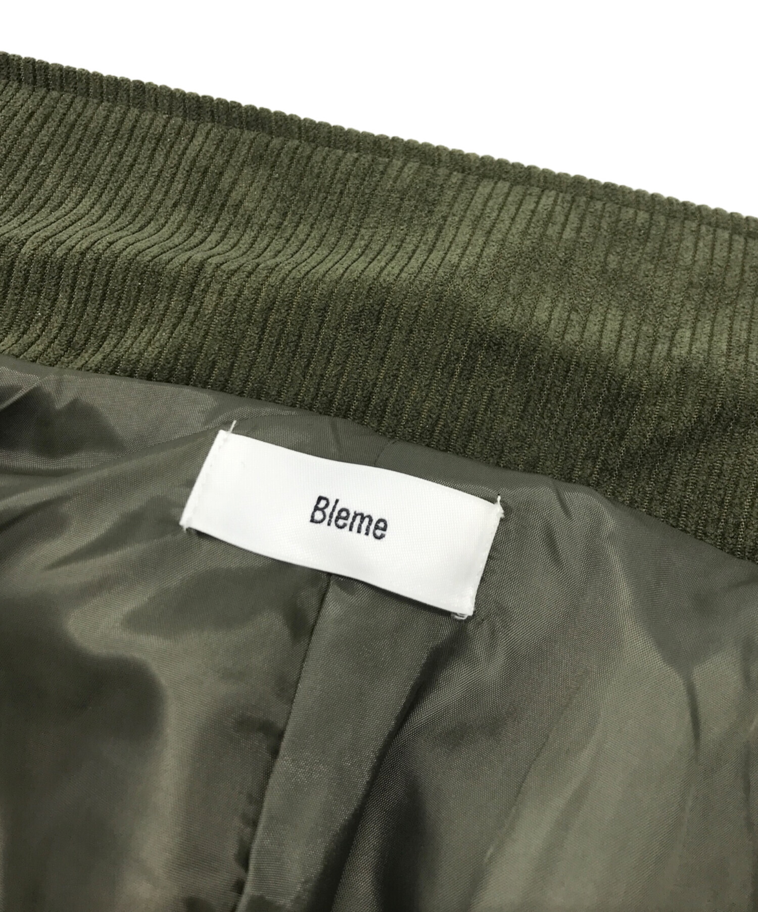 中古・古着通販】Bleme (ブレム) コーデュロイダブルブレスト 