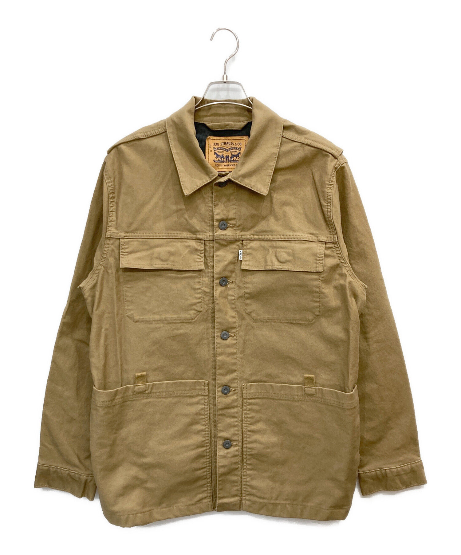 Levi's ベージュ カバーオール LEVI\u0027S (リーバイス) カバーオール ベージュ サイズ:M