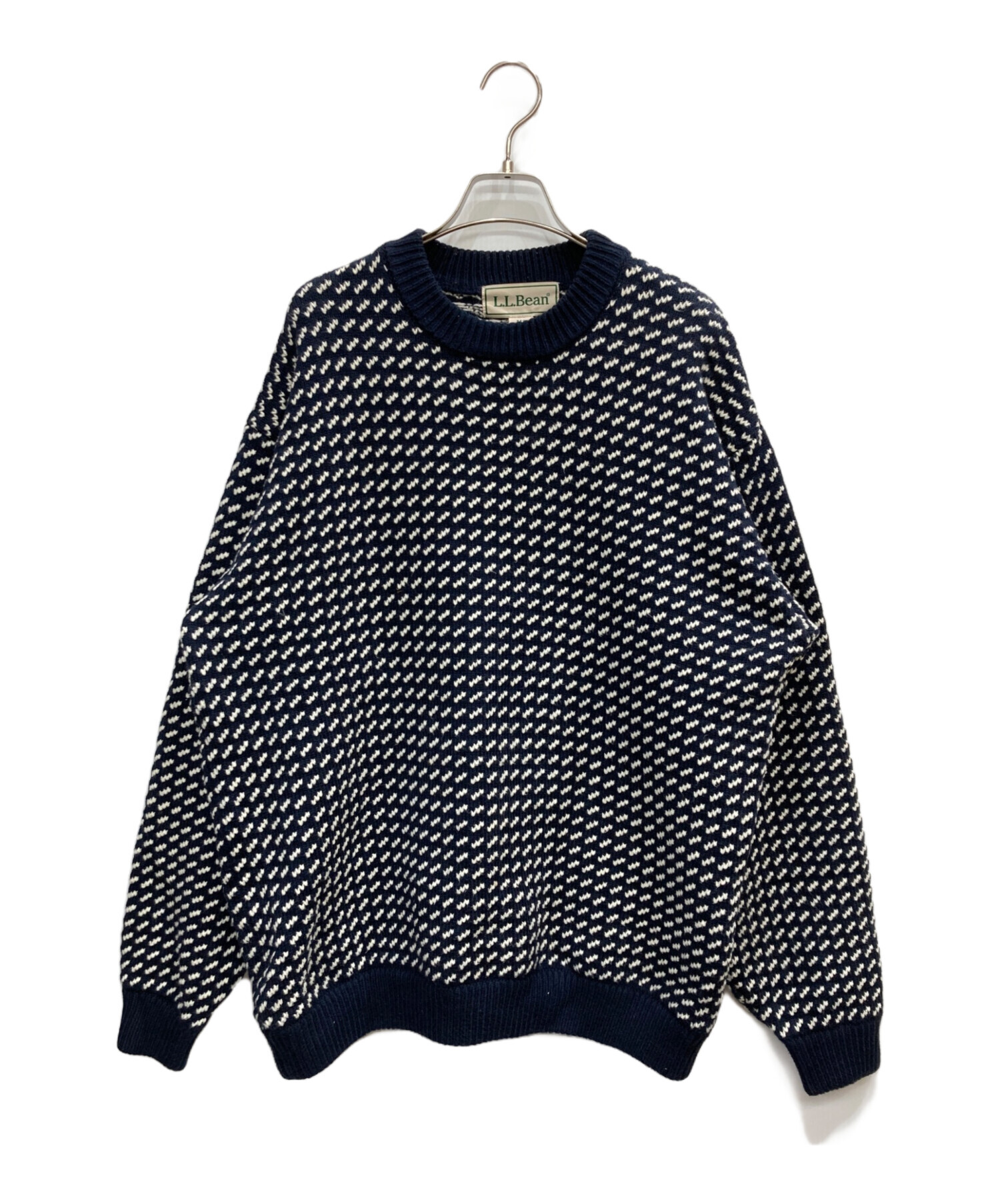 中古・古着通販】L.L.Bean (エルエルビーン) バーズアイセーター 