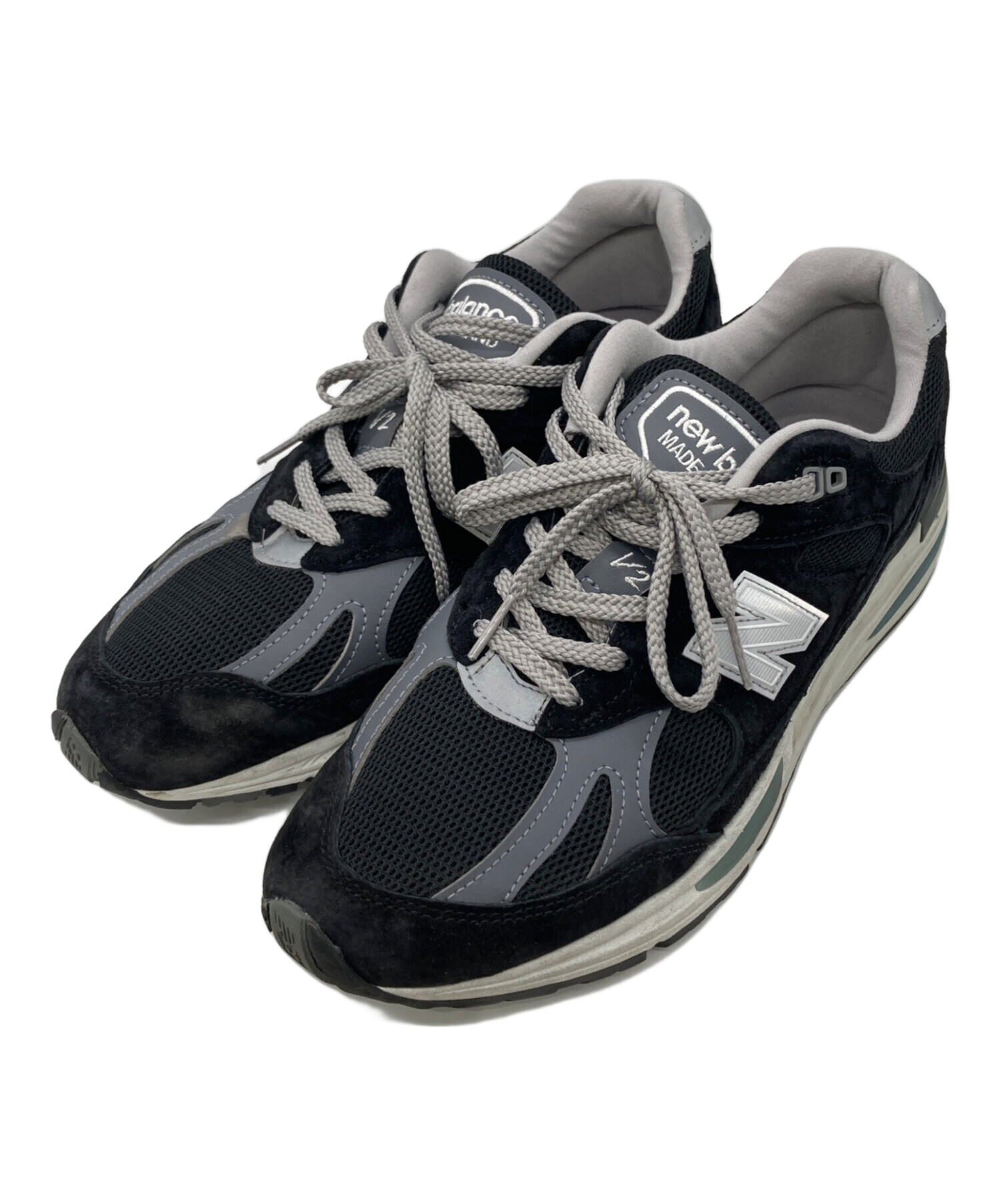 中古・古着通販】NEW BALANCE (ニューバランス) 991v2 ブラック サイズ 