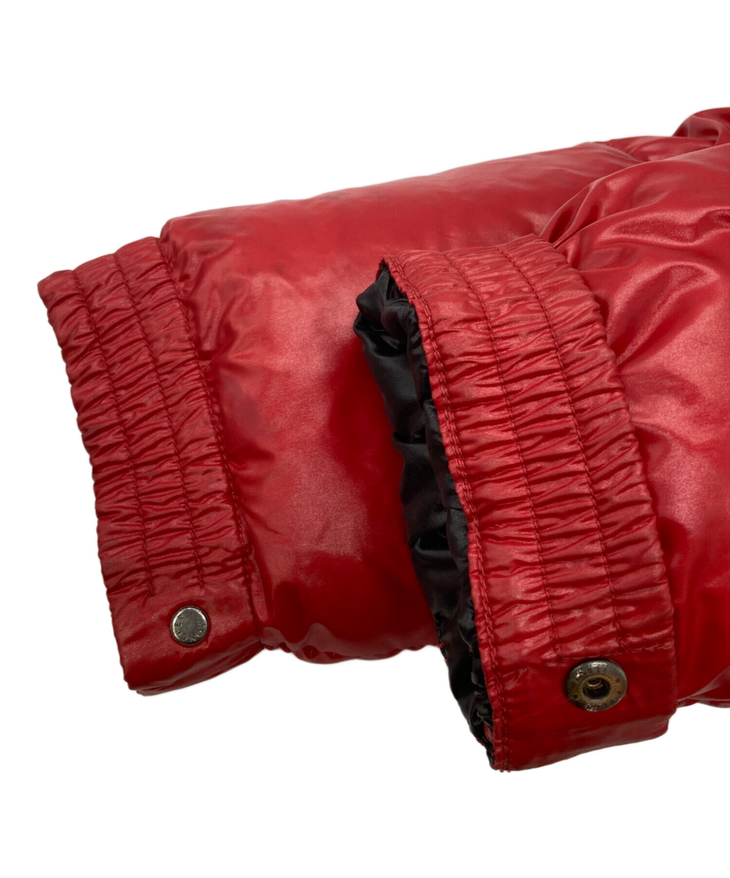 中古・古着通販】MONCLER (モンクレール) ダウンジャケット レッド