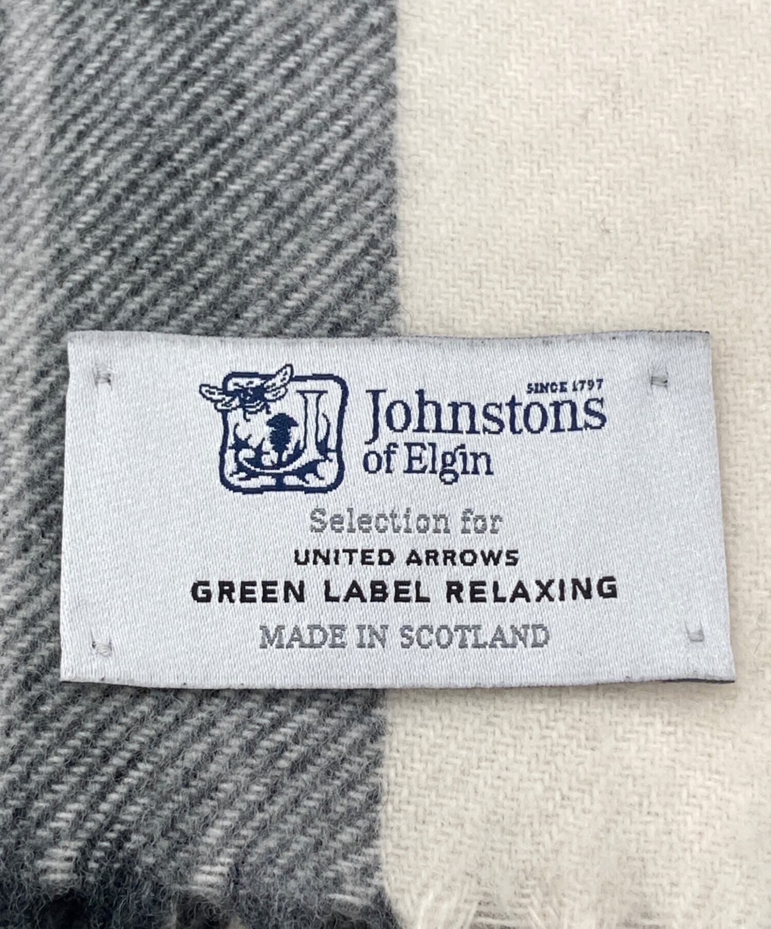 中古・古着通販】JOHNSTONS OF ELGIN (ジョンストンズオブエルガン  