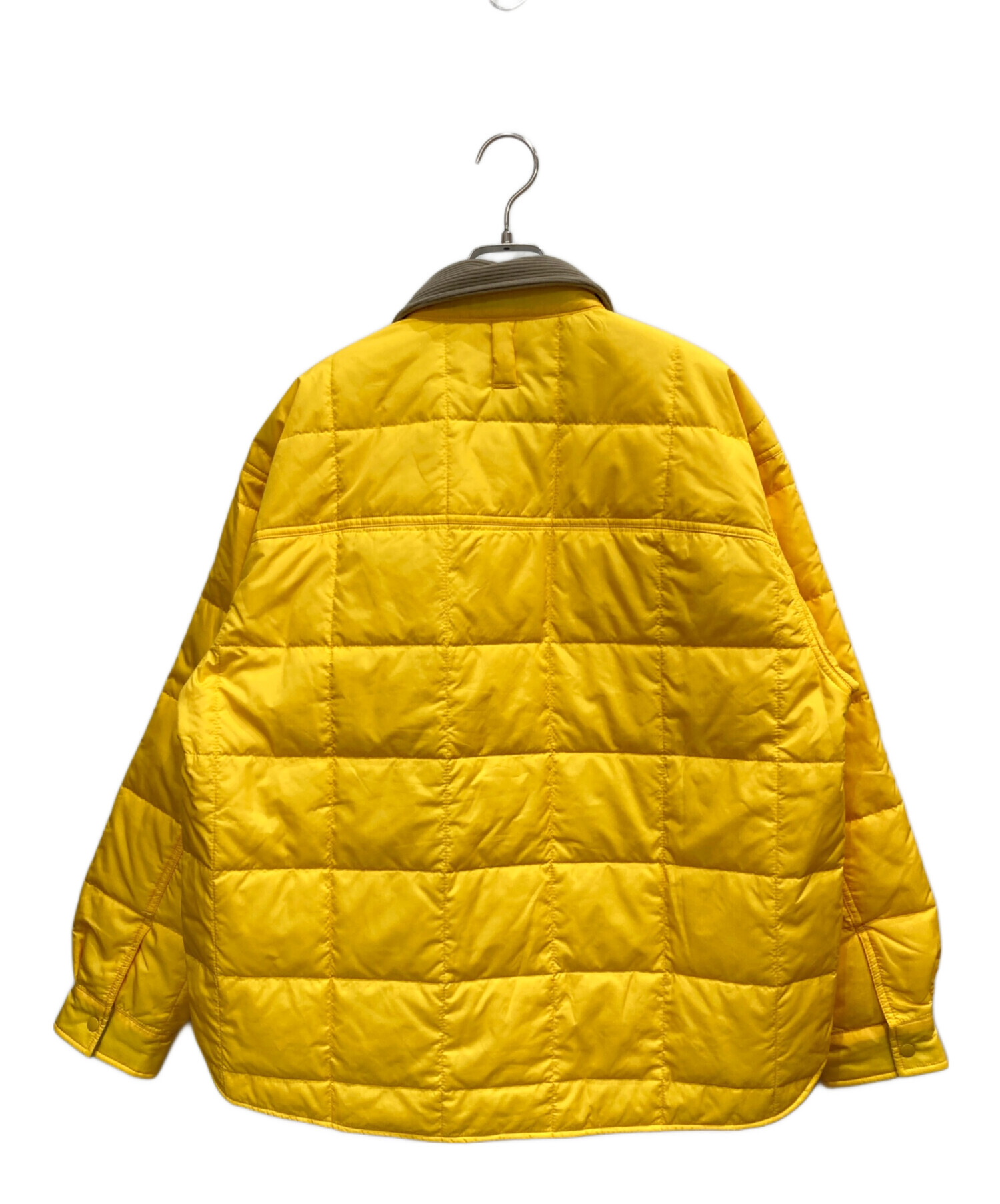 中古・古着通販】PWA (プア) QUILTED PUFFY SHIRT イエロー サイズ:S 