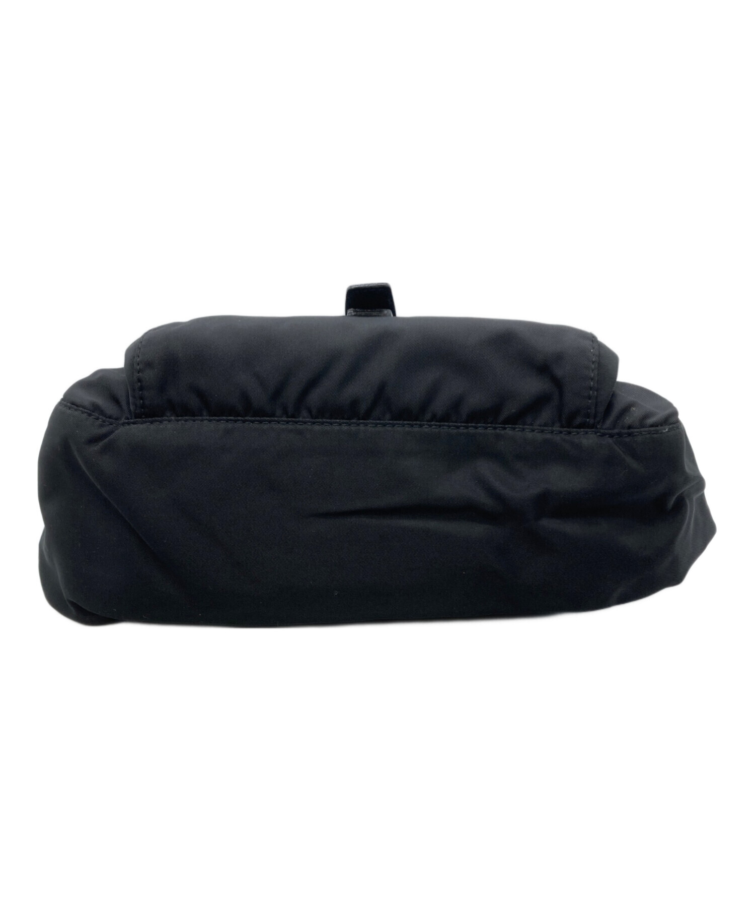 中古・古着通販】PRADA (プラダ) ナイロンショルダーバッグ ブラック