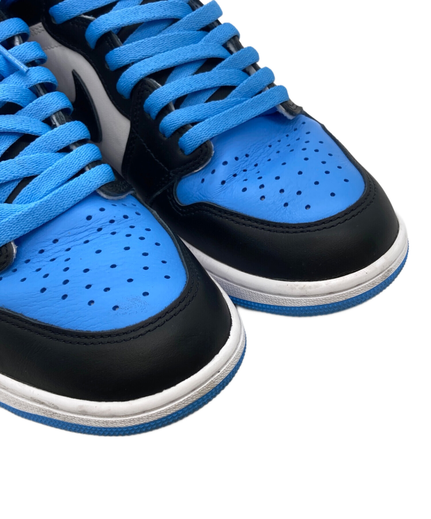 中古・古着通販】NIKE (ナイキ) AIR JORDAN 1 RETRO HIGH OG ブルー 