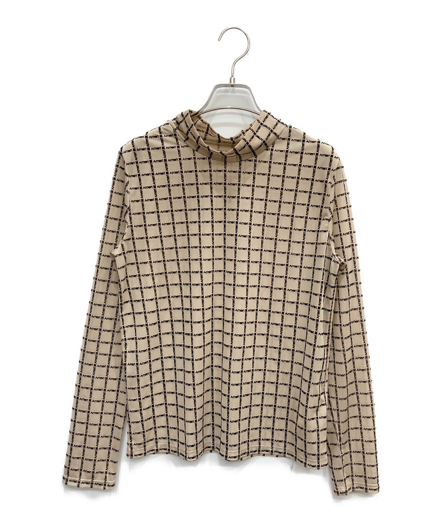 中古・古着通販】Ameri (アメリ) NEW LOGO MONOGRAM PLAID SKIN TOP 