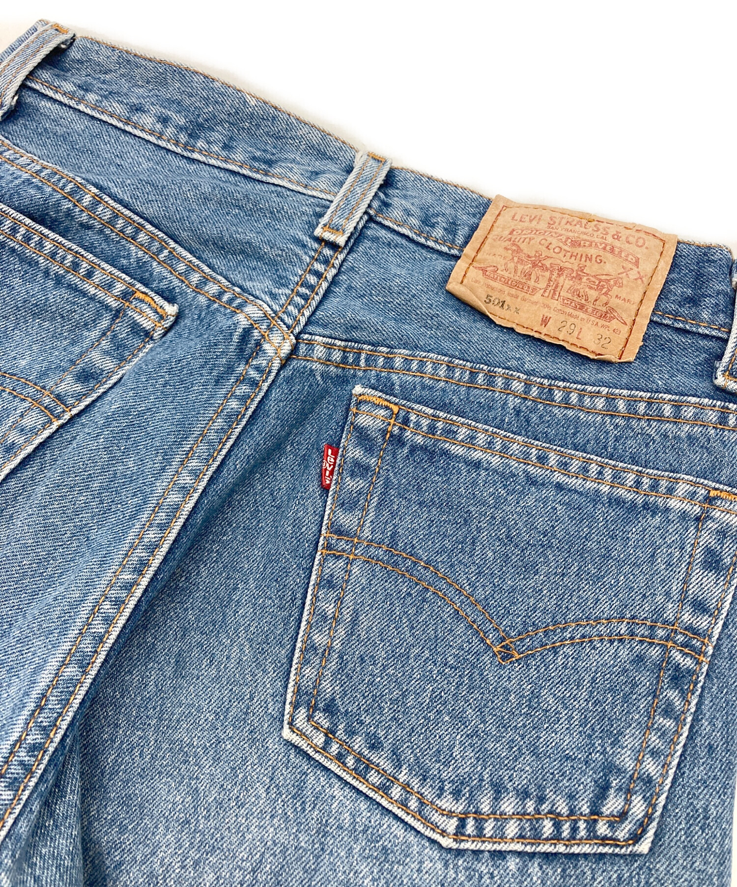 中古・古着通販】LEVI'S (リーバイス) 501XXデニムパンツ インディゴ