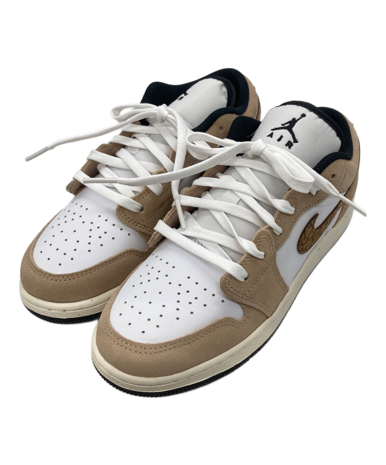 中古・古着通販】NIKE (ナイキ) GS Air Jordan 1 Low SE ベージュ 