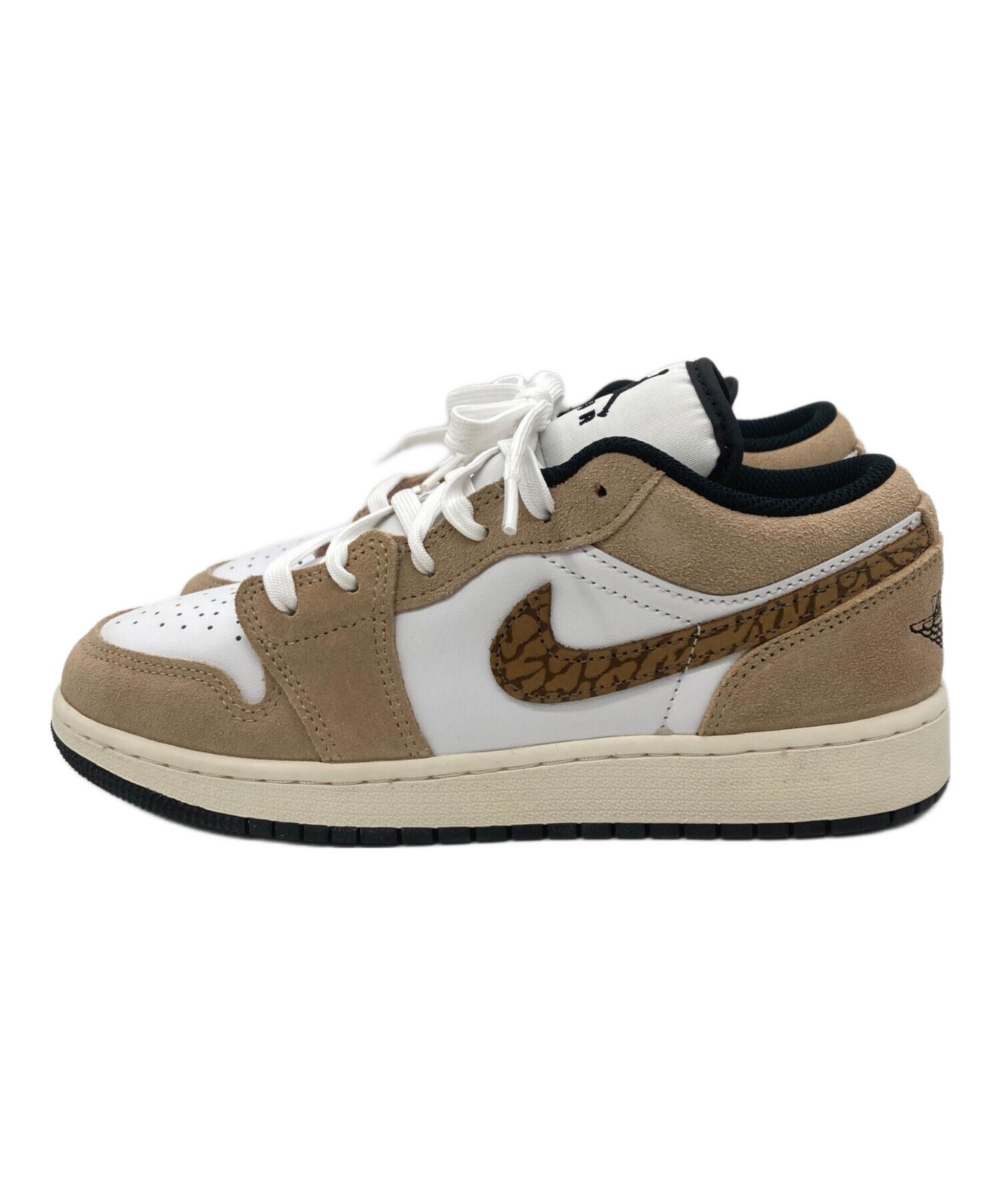 中古・古着通販】NIKE (ナイキ) GS Air Jordan 1 Low SE ベージュ 