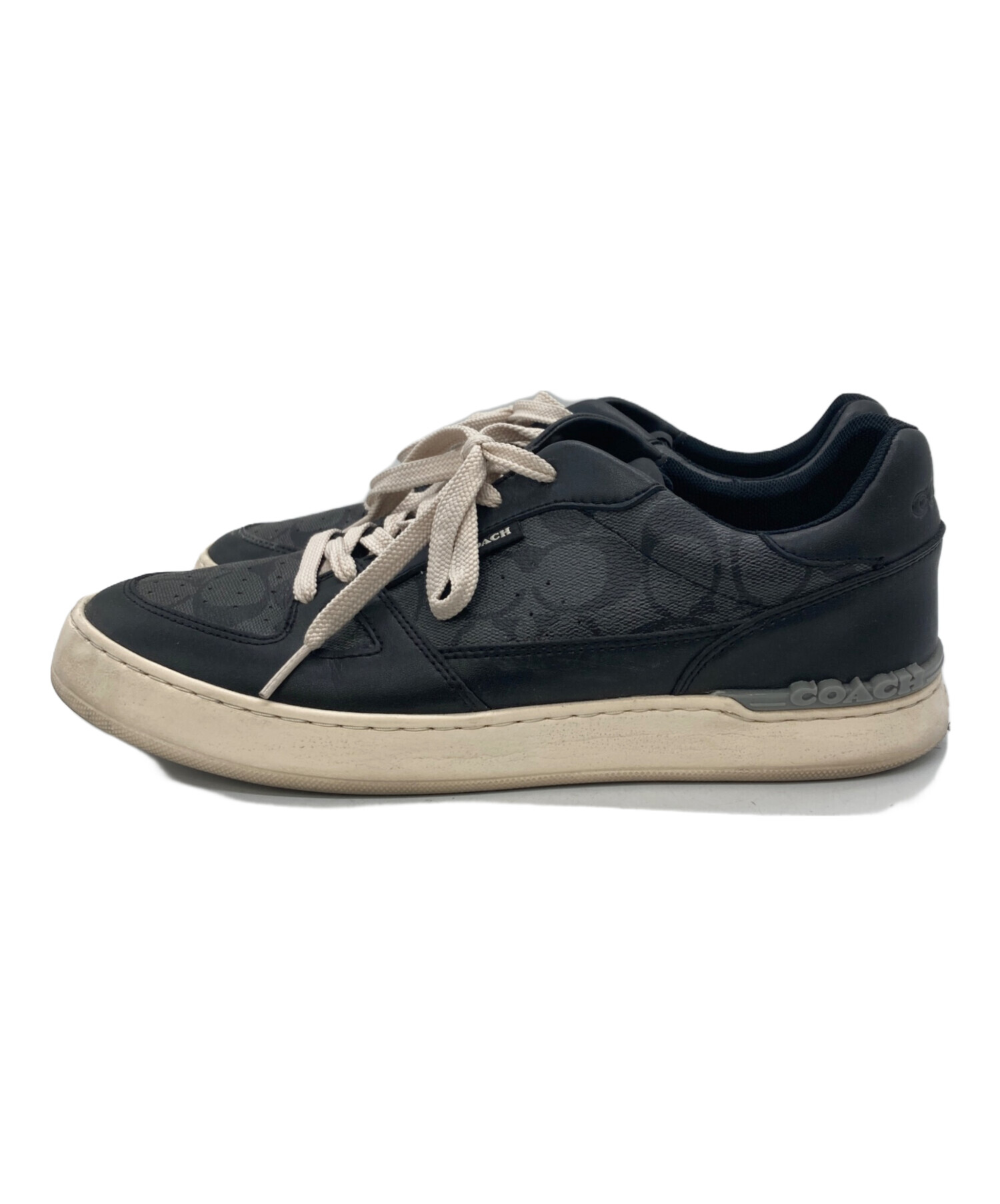 中古・古着通販】COACH (コーチ) CITYSOLE コート ブラック サイズ 