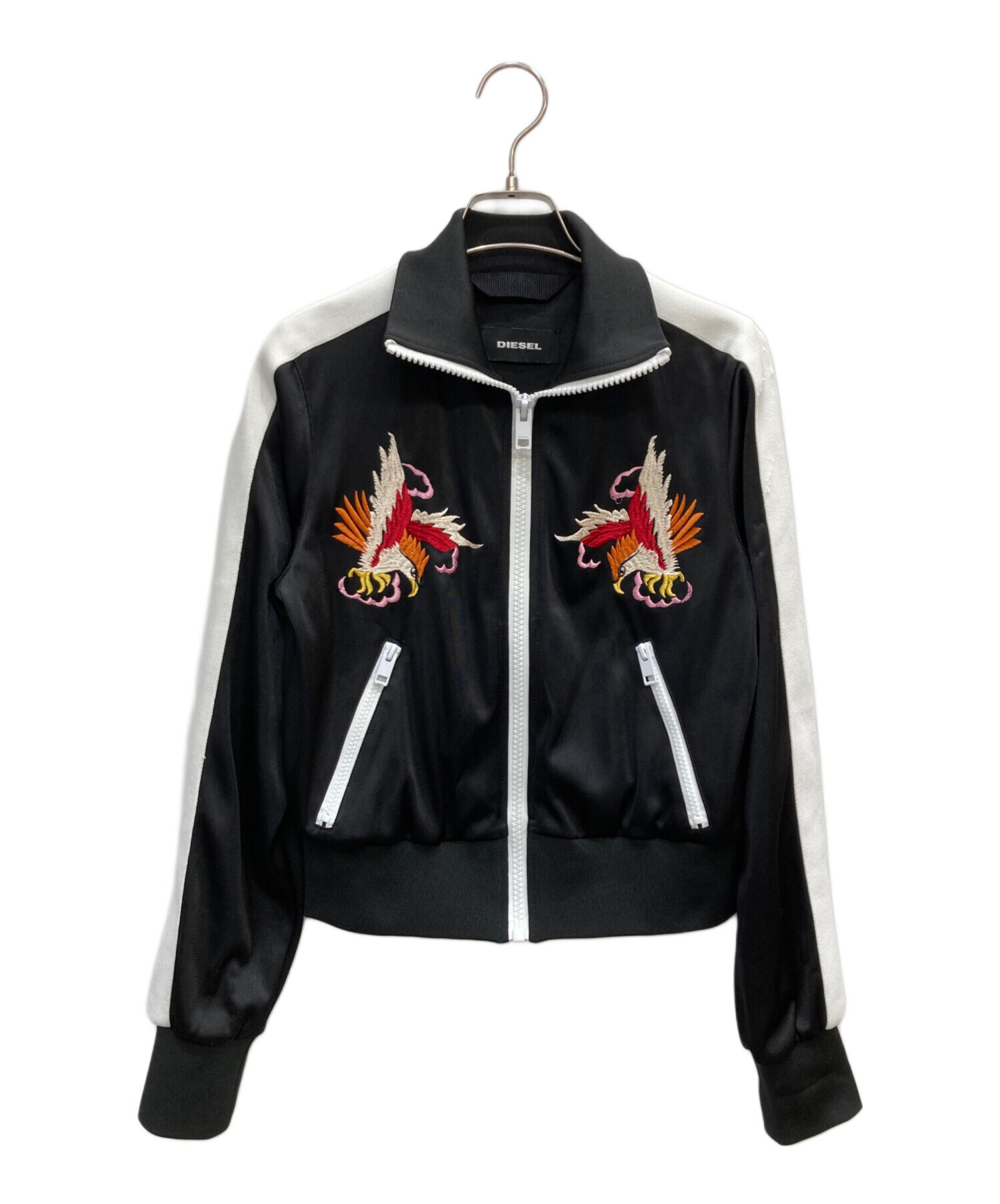 DIESELディーゼルトラックジャケット ブラック レディース DIESELディーゼルトラックジャケット ブラック レディース