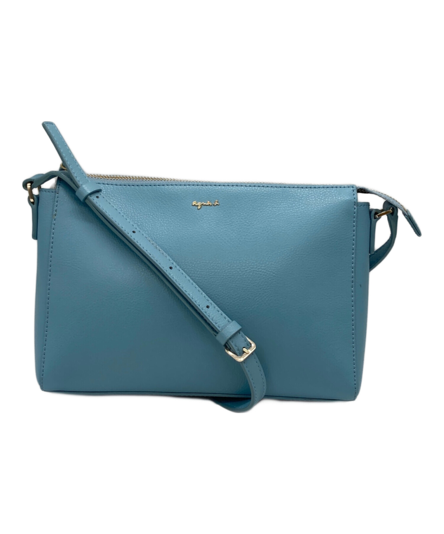 agnes b. アニエスベー　ショルダーバッグ　ボヤージュ　ブルー　水色 中古・古着通販】agnes b voyage (アニエスベーボヤージュ) ショルダー