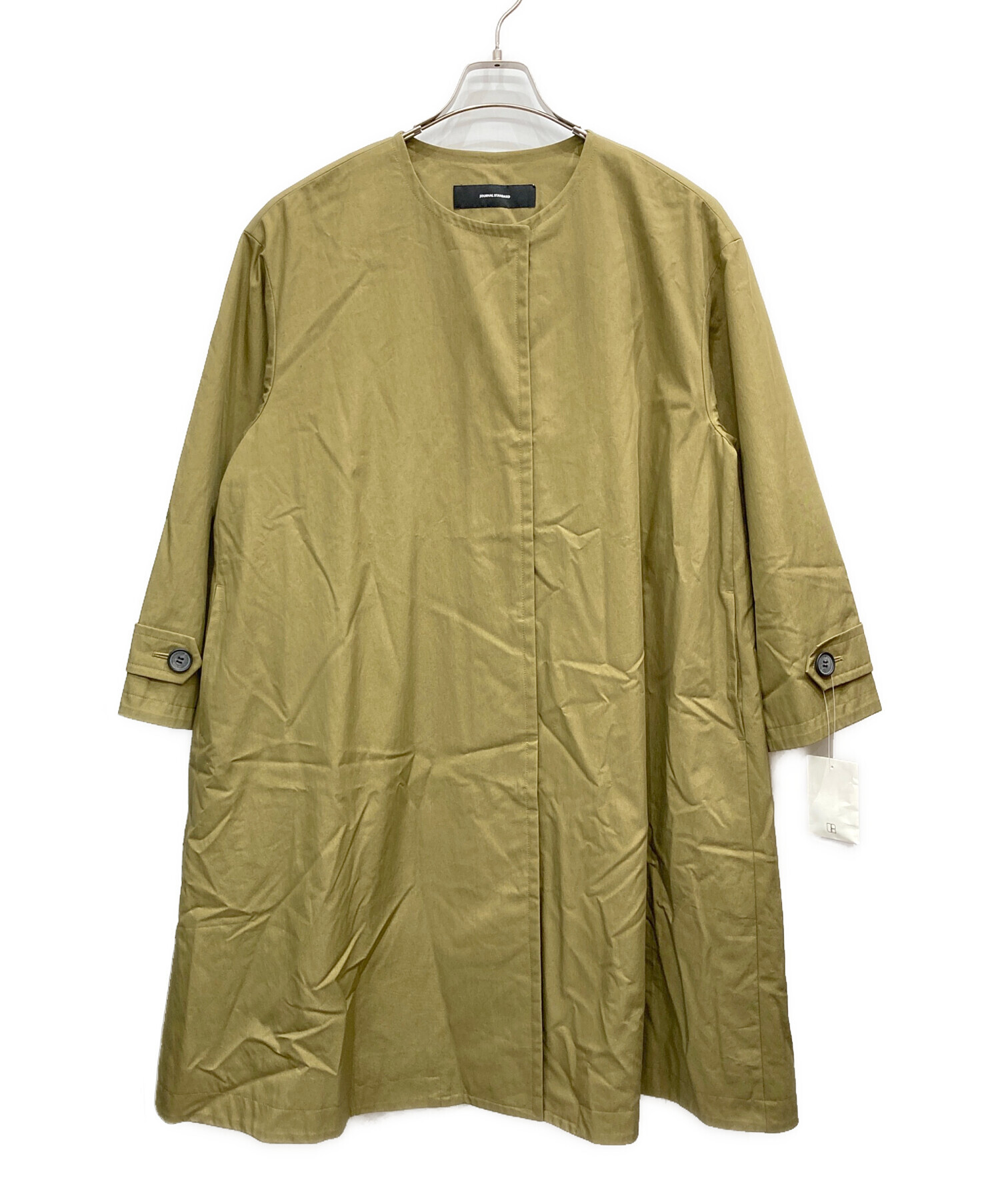 JOURNAL STANDARD コットンナイロンギャバフレアコート JOURNAL