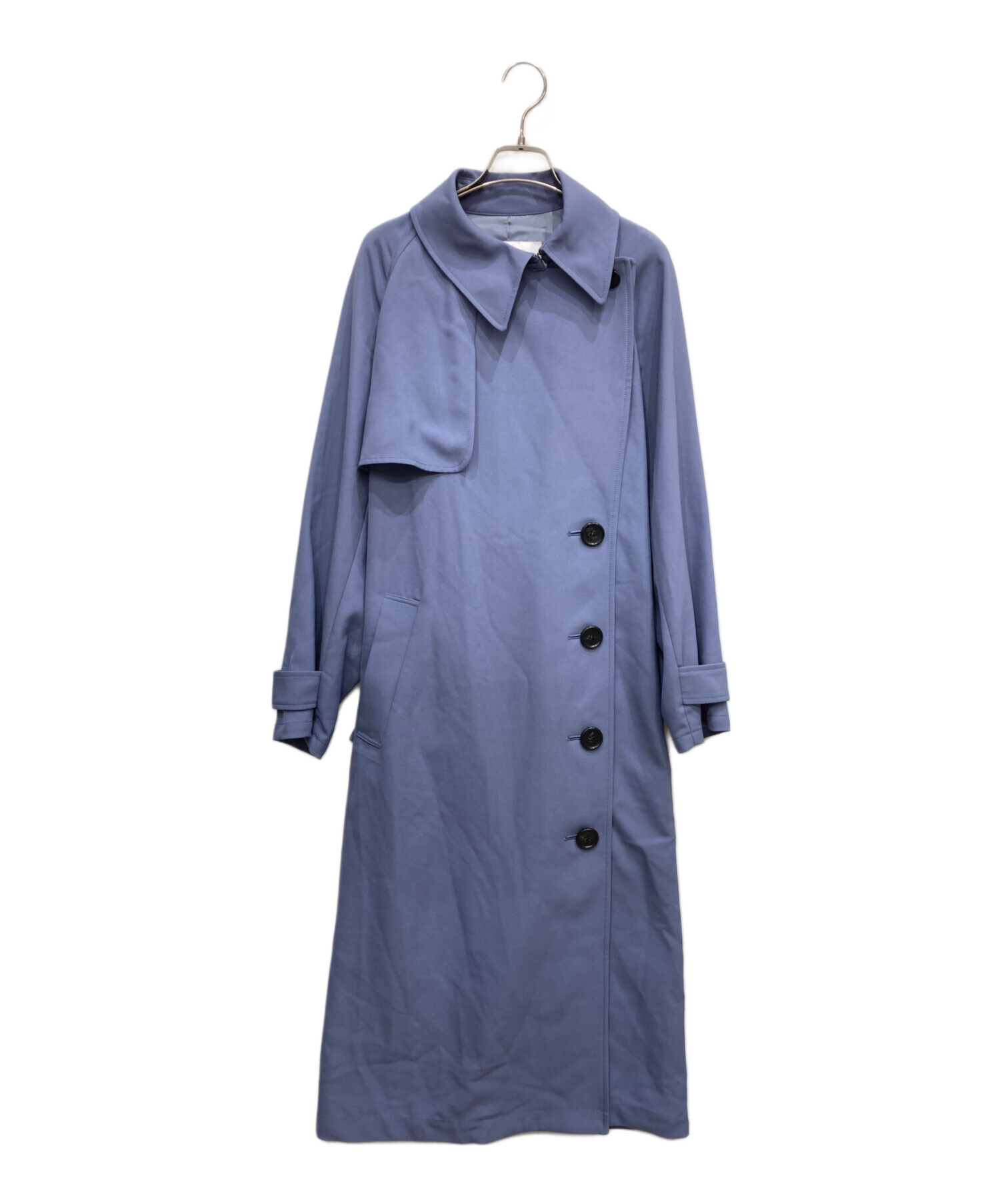 LECIEL BLEU ルシェルブルー　ネイビーコート 中古・古着通販】LE CIEL BLEU (ルシェルブルー) アシンメトリー