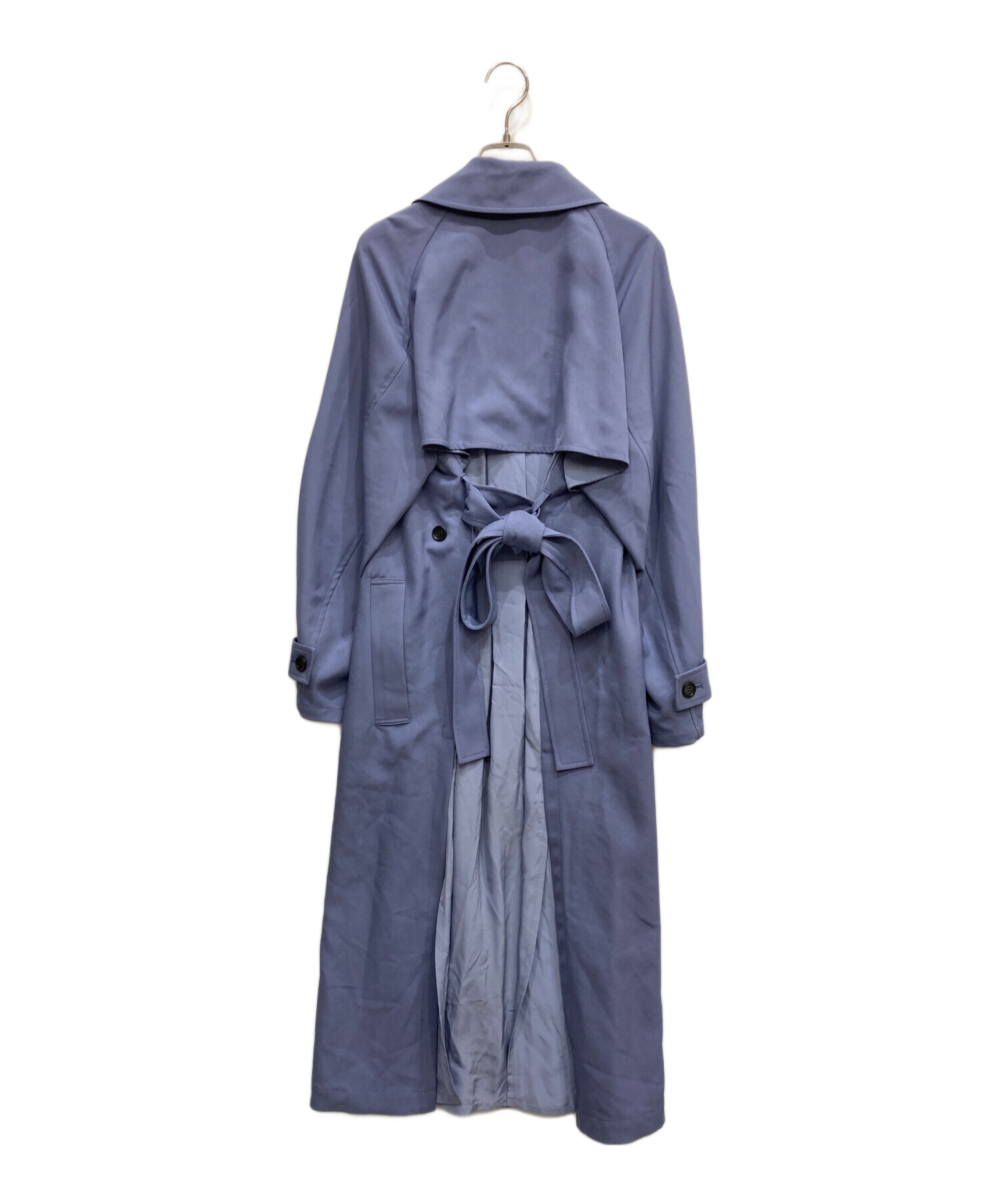 LE CIEL BLEU  トレンチコート 中古・古着通販】LE CIEL BLEU (ルシェルブルー) アシンメトリー