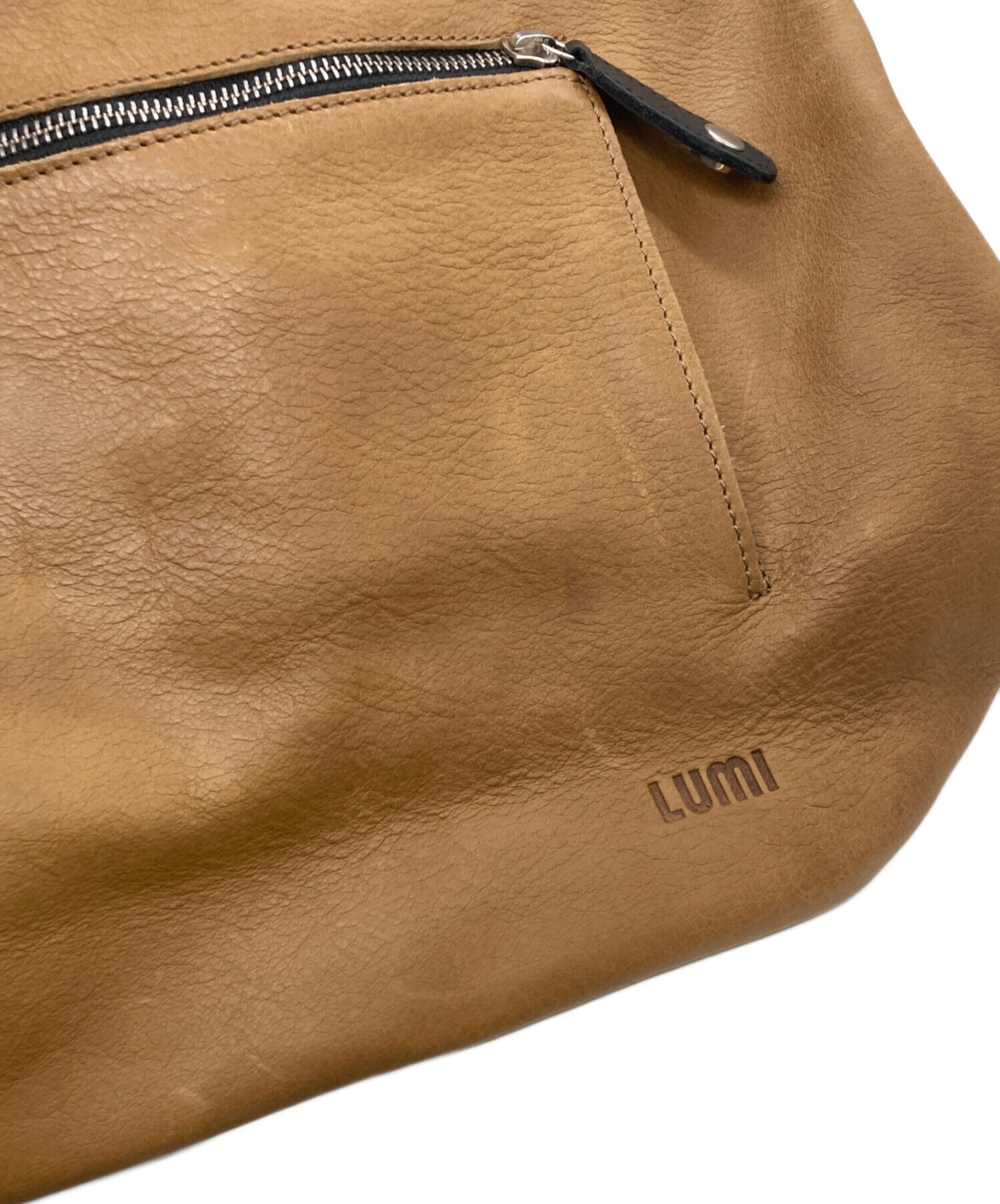 中古・古着通販】LUMI (ルミ) レザーメッセンジャーバッグ サイズ:表記 