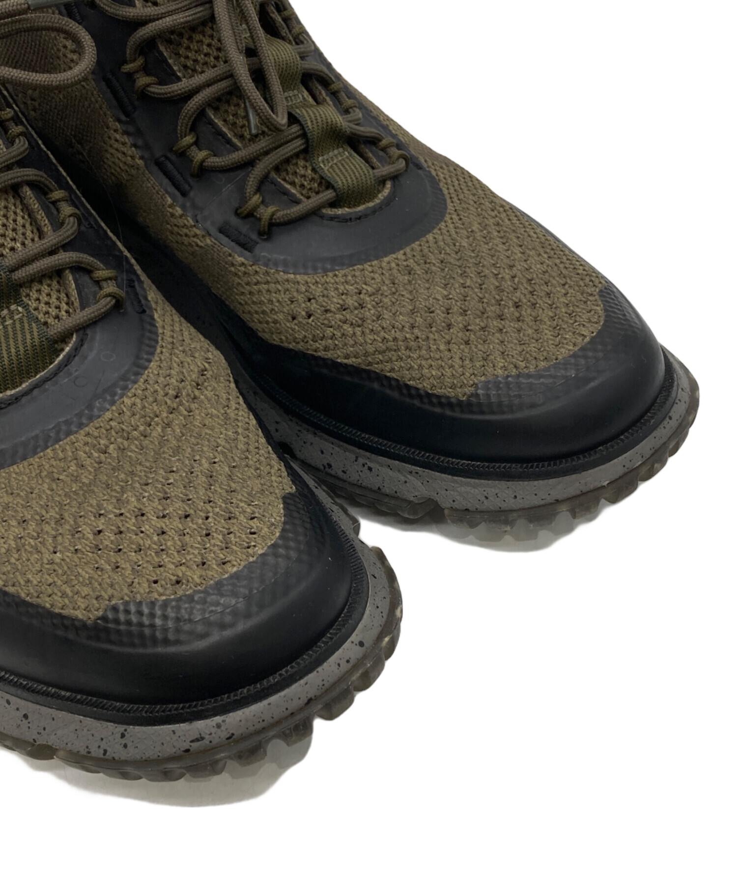 COLE HAAN ZEROGRAND トールブーツ ブラックキルト US9W メンズ COLE HAAN ZEROGRAND トールブーツ ブラックキルト US9W