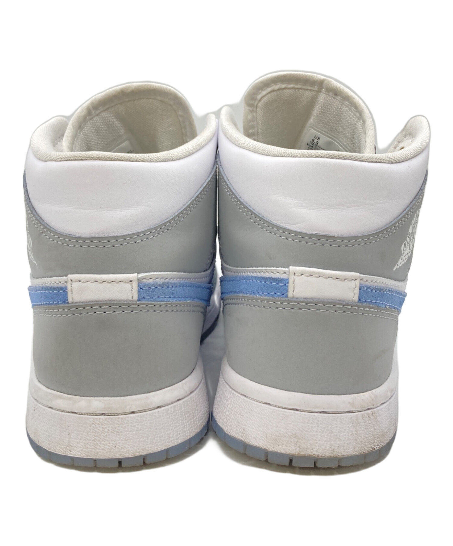中古・古着通販】NIKE (ナイキ) WMNS AIR JORDAN 1 MID WOLF GREY 