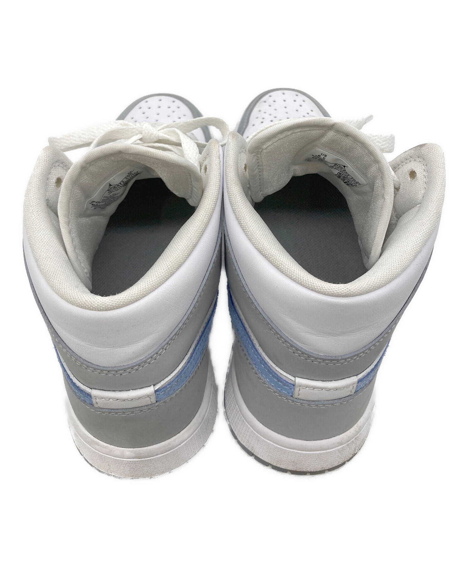 中古・古着通販】NIKE (ナイキ) WMNS AIR JORDAN 1 MID WOLF GREY 