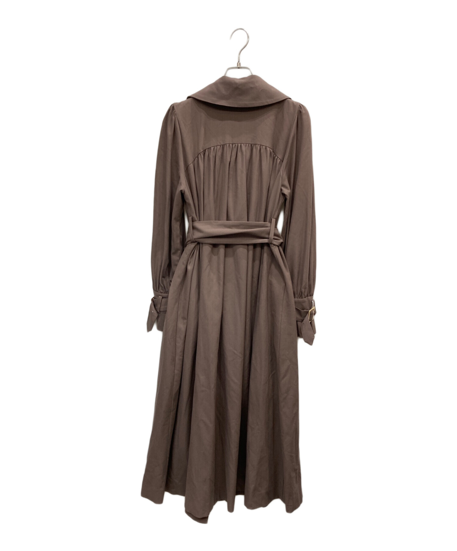 Herlipto ☆ Belted Dress Trench Coat 【公式通販】