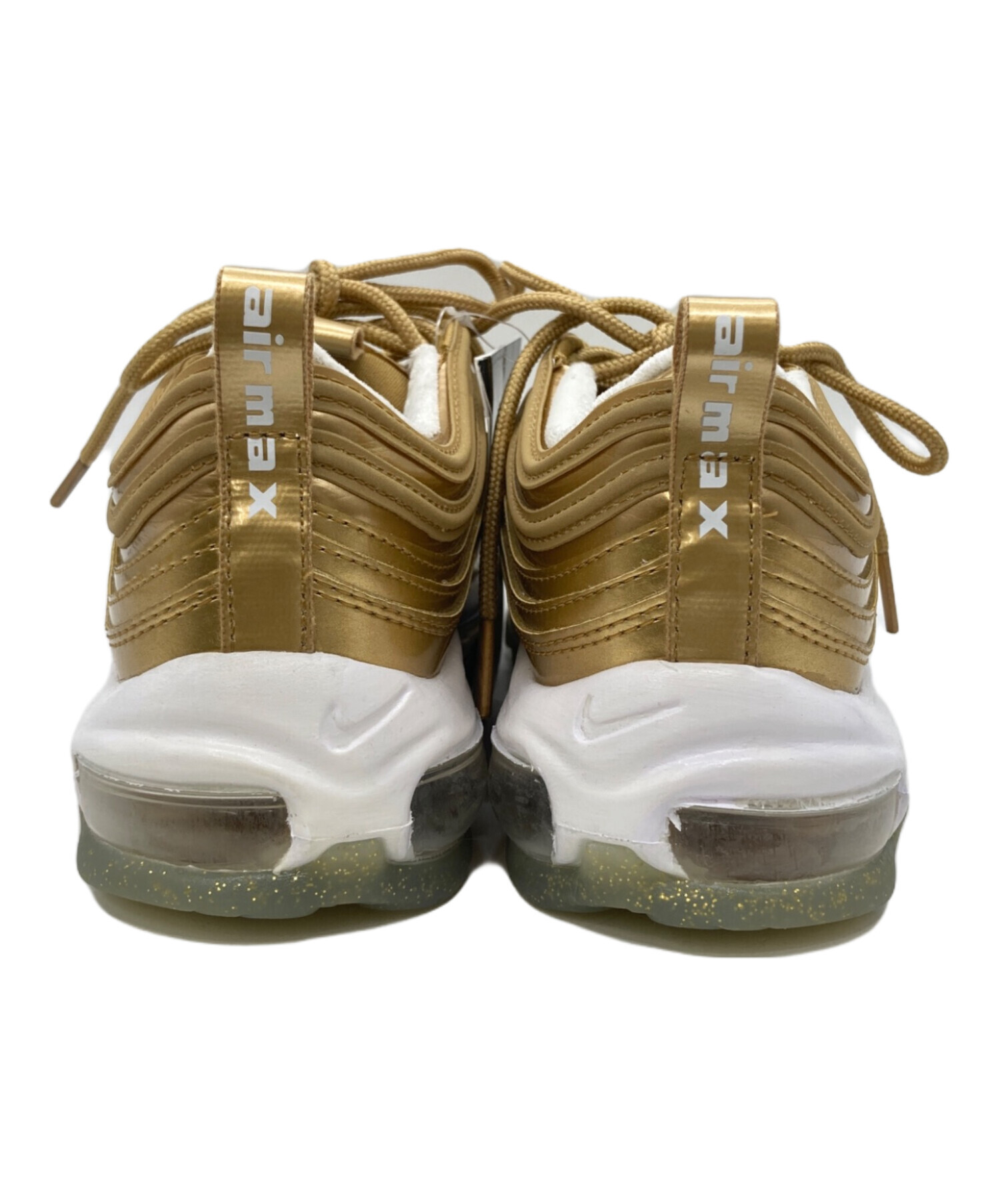 中古・古着通販】NIKE (ナイキ) WMNS AIR MAX 97 LX ゴールド サイズ 