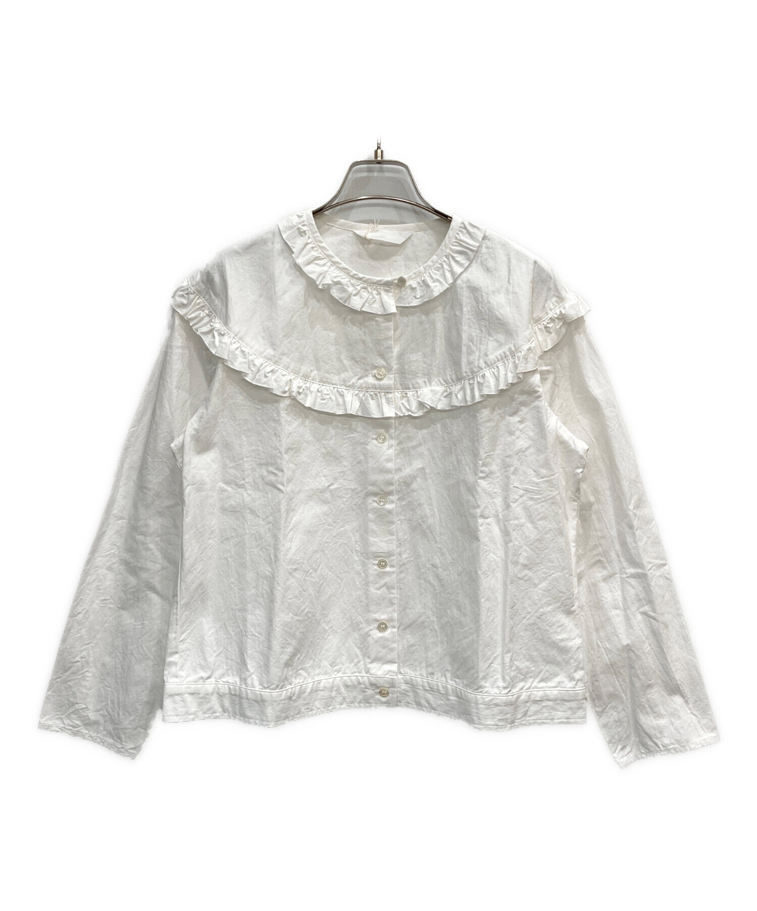 中古・古着通販】homspun (ホームスパン) トリプルツイルフリル 
