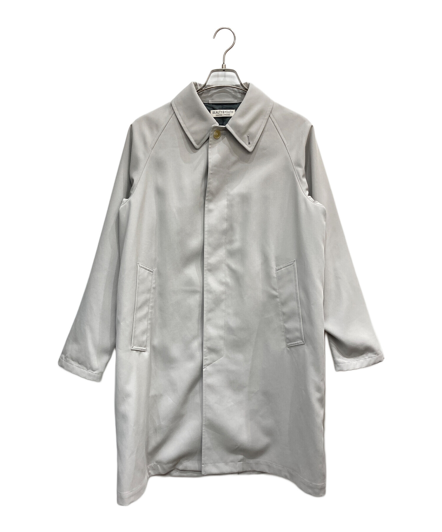 ユナイテッドアローズ ビューティー＆ユース BY ツイル MA-1 ブルゾン ジャケット size L 黒 エアロ ツイル スラックス／ビューティー＆ユース ユナイテッド