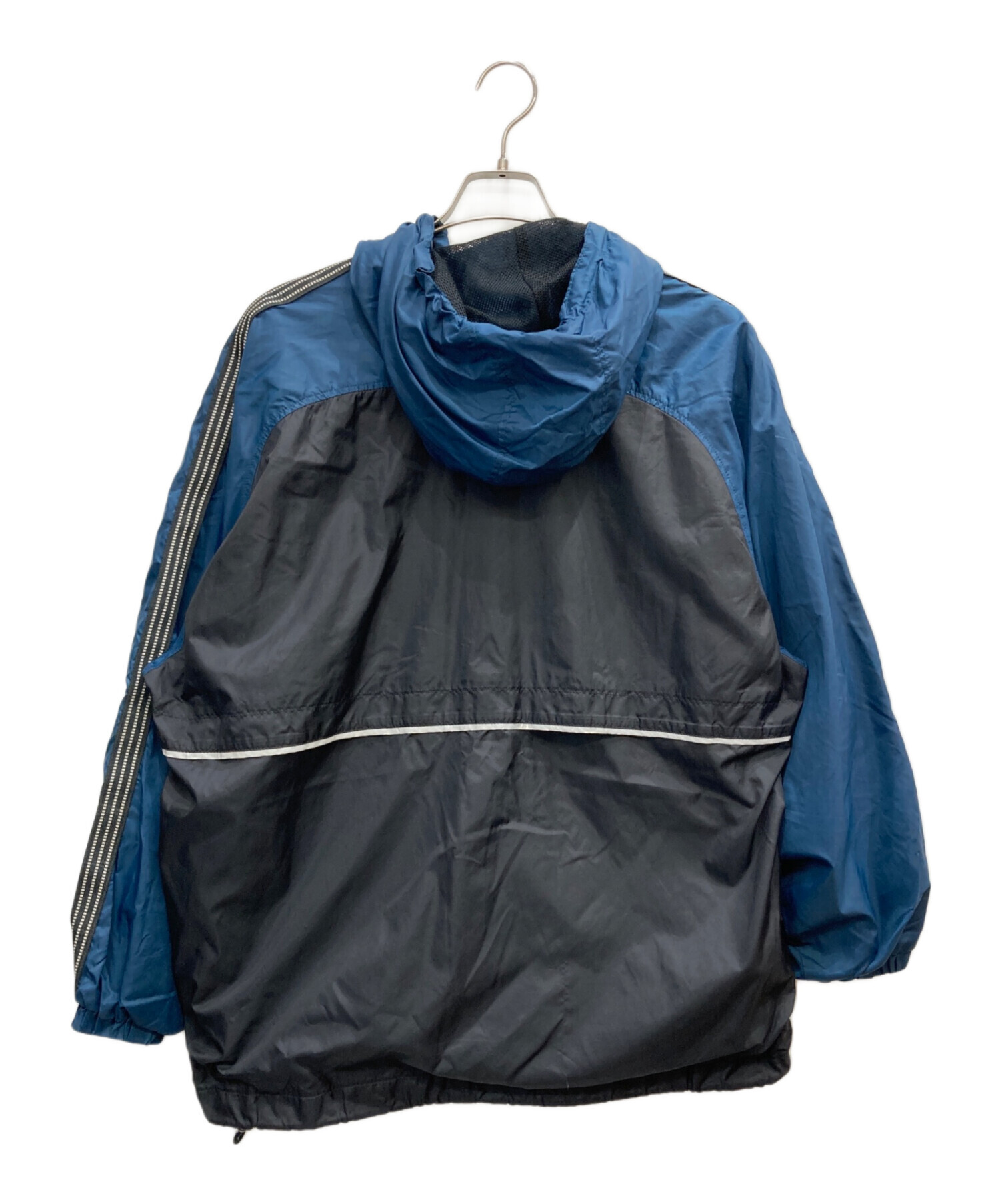 90s adidas（アディダス）ナイロン アノラックパーカー/ネイビー 中古・古着通販】adidas Originals (アディダスオリジナル) 90's