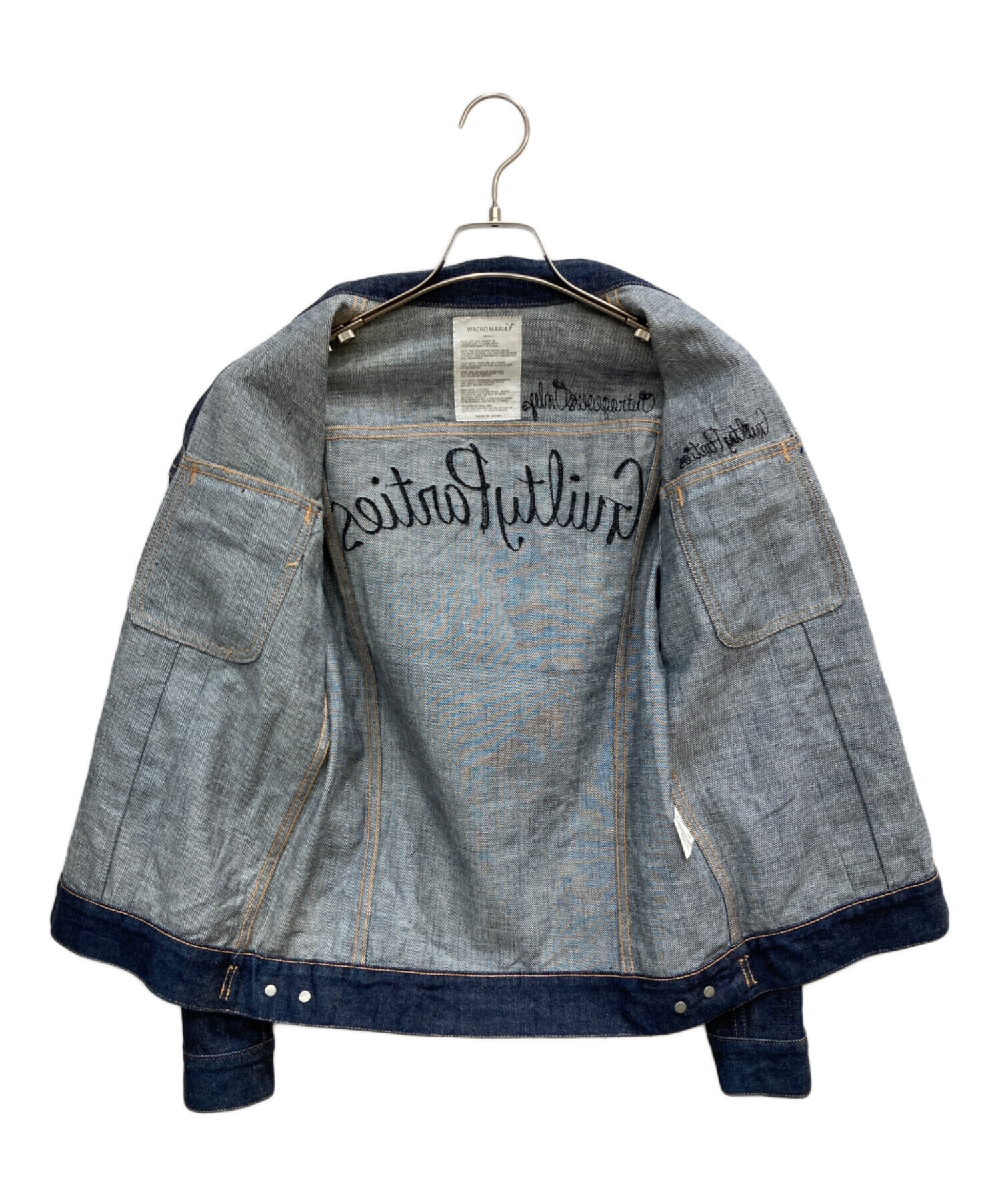 中古・古着通販】WACKO MARIA (ワコマリア) バック刺繍デニム
