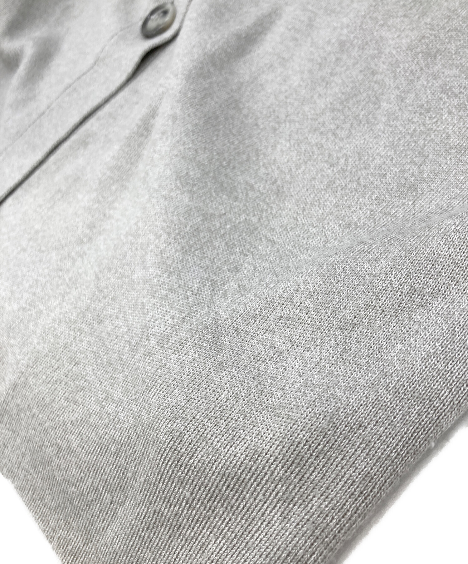 BEARDSLEY コットン/ウールBIGシャツ グレー サイズフリー 中古・古着通販】BEARDSLEY (ビアズリー) カーディガン グレー