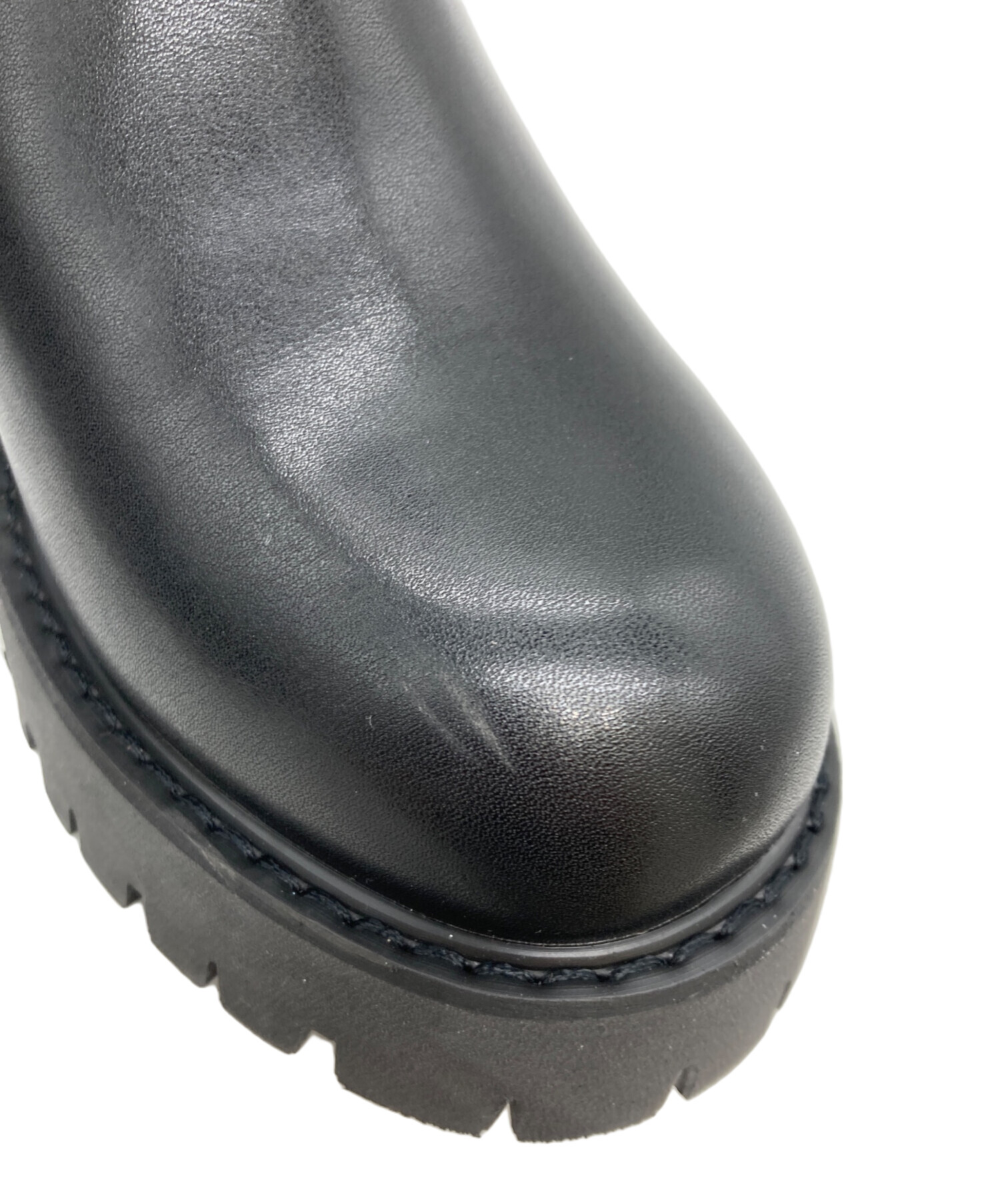 中古・古着通販】BEARDSLEY (ビアズリー) レインブーツ ブラック