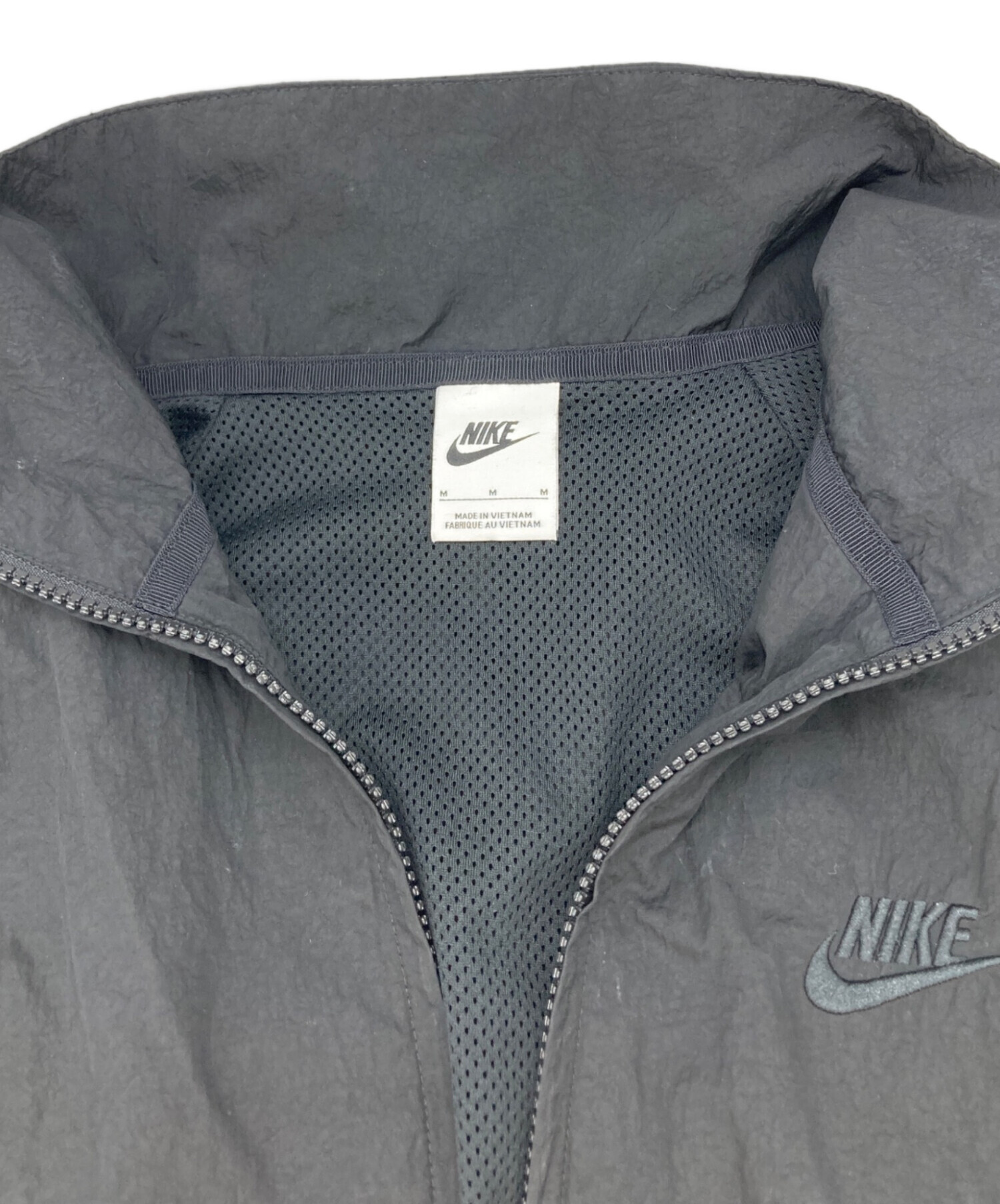 中古・古着通販】NIKE (ナイキ) HBR STMT WOVEN JACKET ブラック