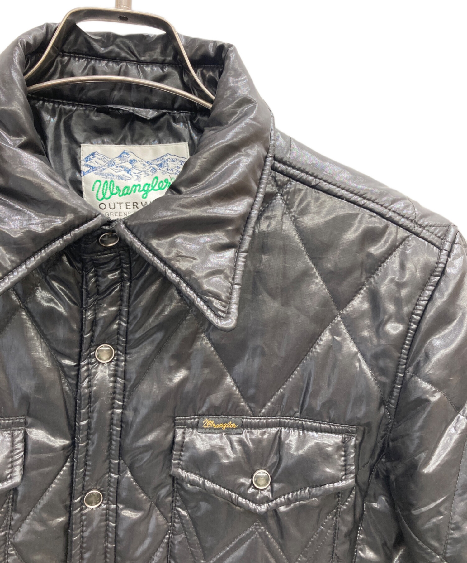 中古・古着通販】Wrangler (ラングラー) キルティング中綿ジャケット 