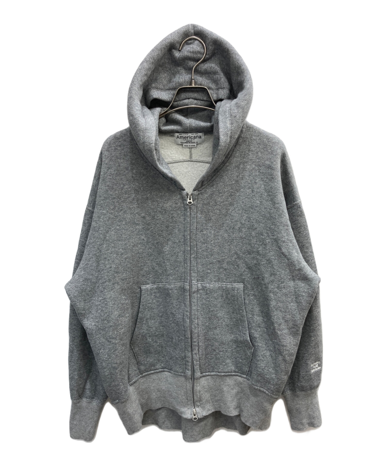 AMERICANA/アメリカーナ WIDE FULLZIP HOODIE 【公式通販】